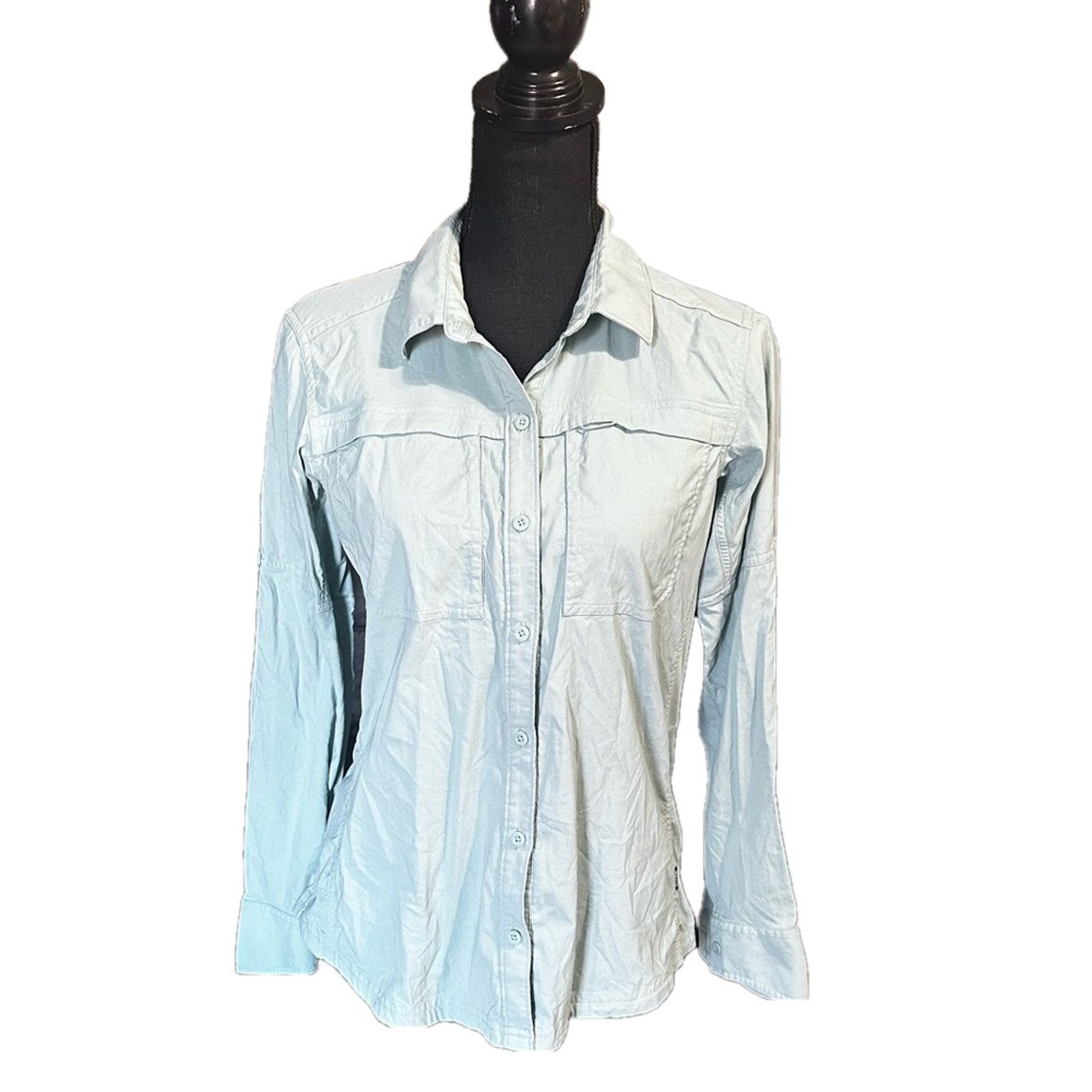 Rei REI Light Blue Outdoor Hiking Shirt Size M / US 6-8 / IT 42-44 - 1 Thumbnail