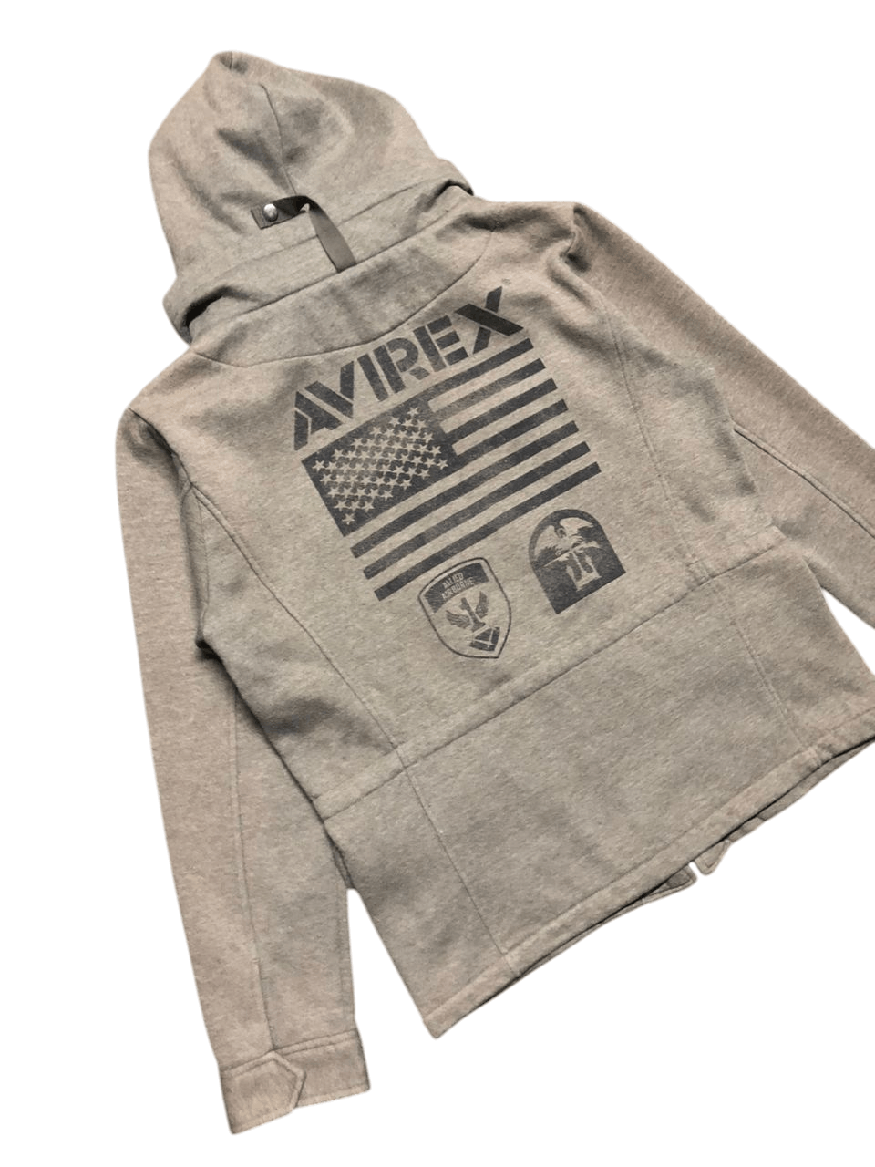Avirex Avirex Military Hoodie Zipper Jacket Sunfaded Size US M / EU 48-50 / 2 - 8 Thumbnail