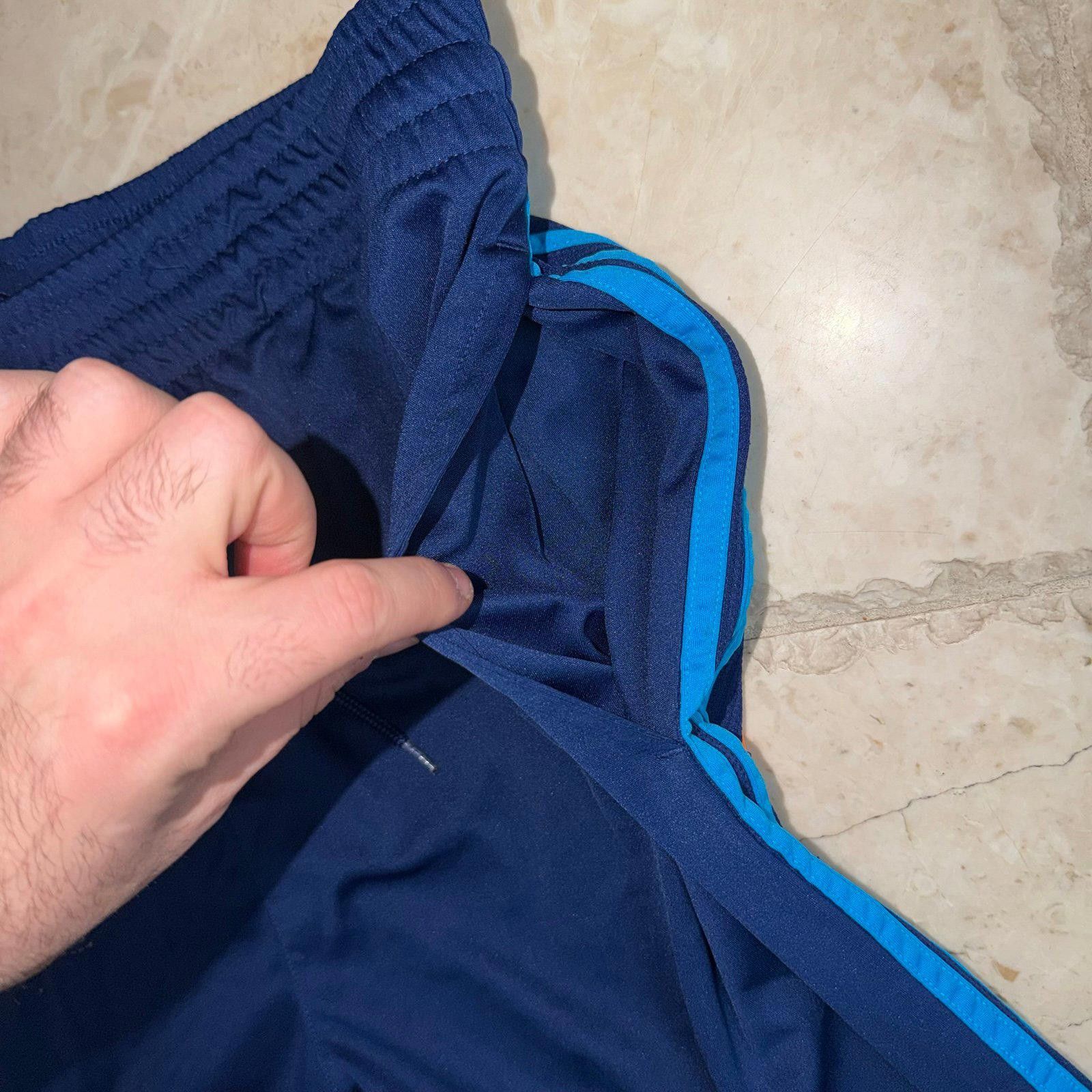 Adidas Adidas Athletic Shorts Blue/Orange Mens XL 90s Rare Y2K Size US 36 / EU 52 - 2 Thumbnail