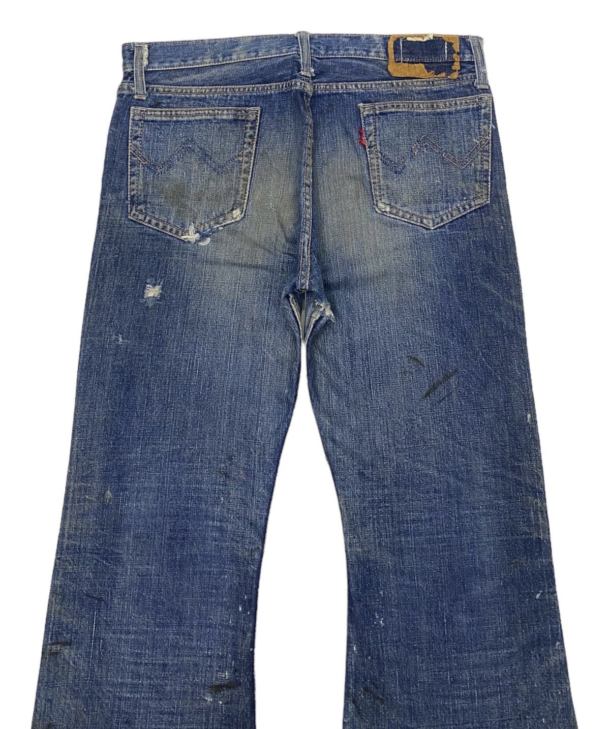 Undercover DISTRESSED DENIM EDWIN PAINTER FLARE UNDERCOVER STYLE DESIGN Size US 33 - 6 Thumbnail