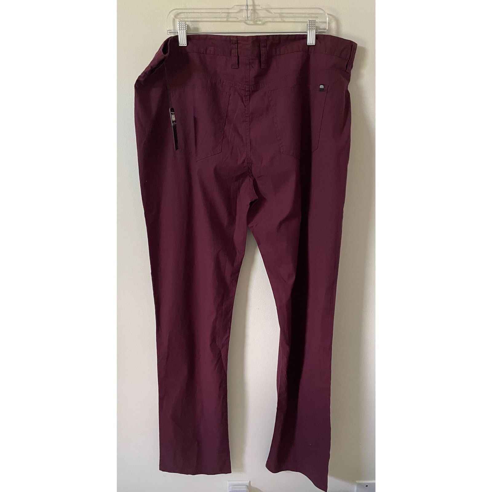 TravisMathew Travis Mathew Chino Golf Pant Wine Red Purple Size 40x34 NEW Size US 40 / EU 56 - 2 Thumbnail