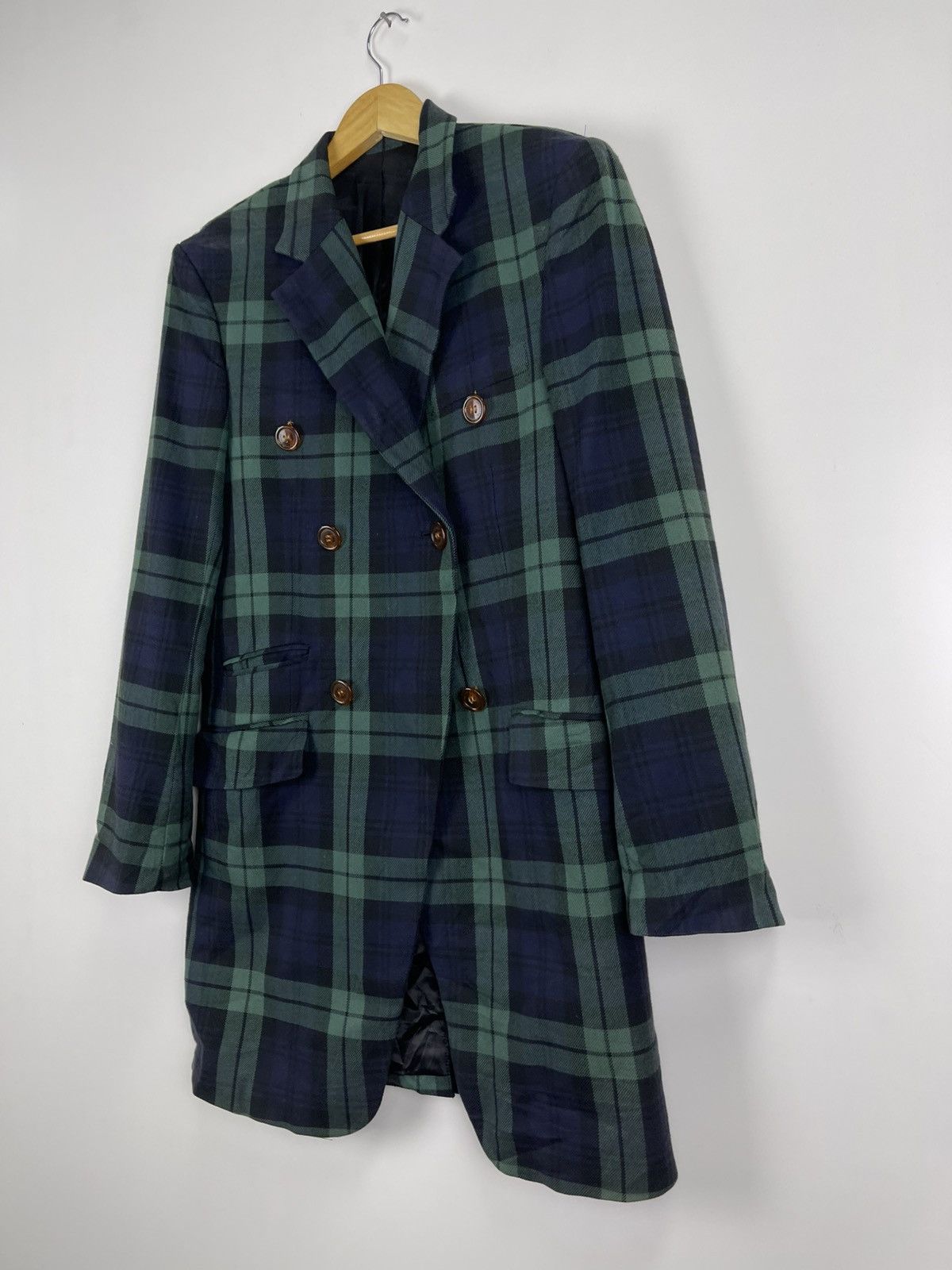 Designer Italian Tartan Jacket made in Italy Size US S / EU 44-46 / 1 - 4 Thumbnail