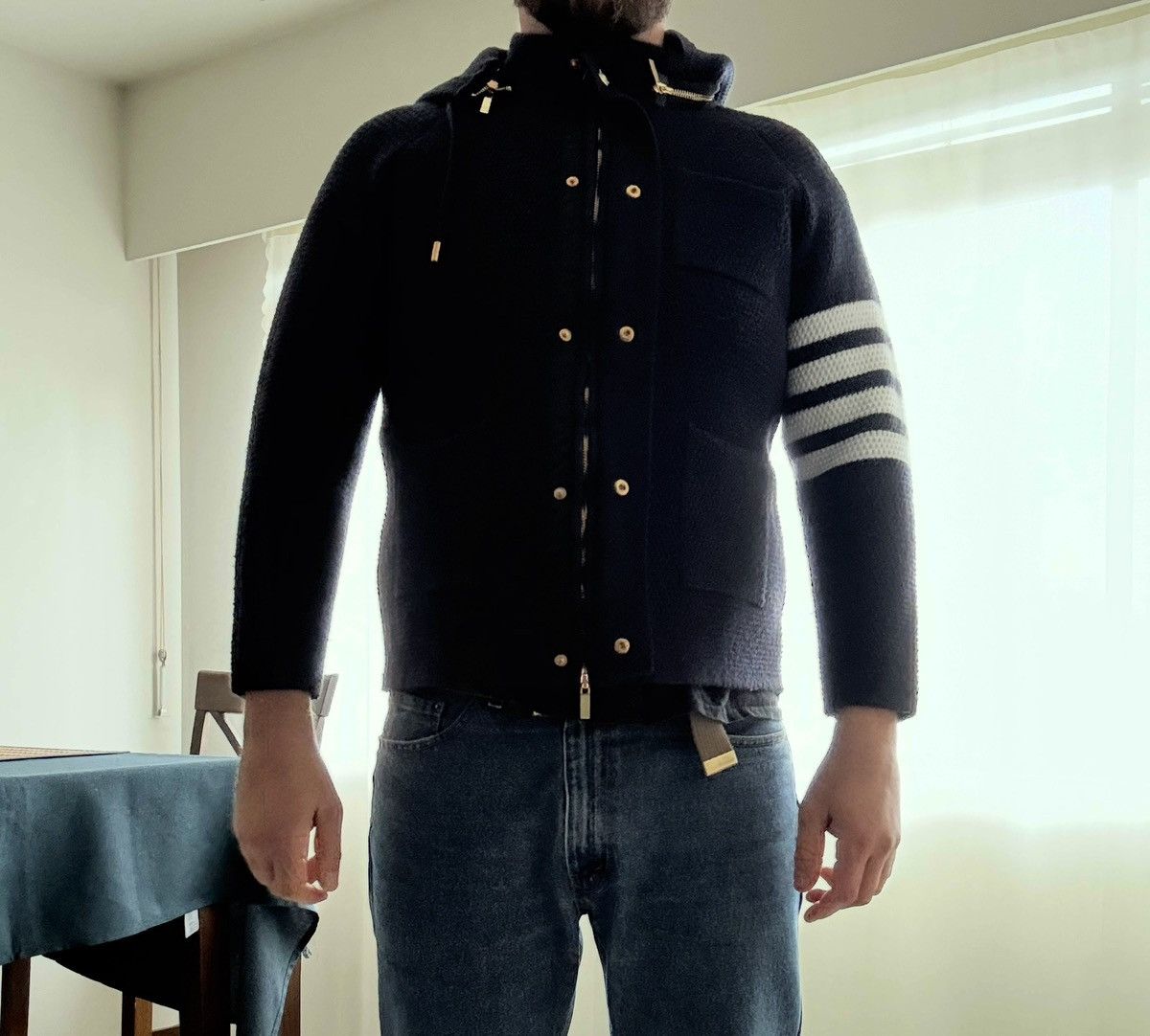 Thom Browne Thom Browne Wool Jacket Italy Unisex M-L Size US M / EU 48-50 / 2 - 18 Thumbnail