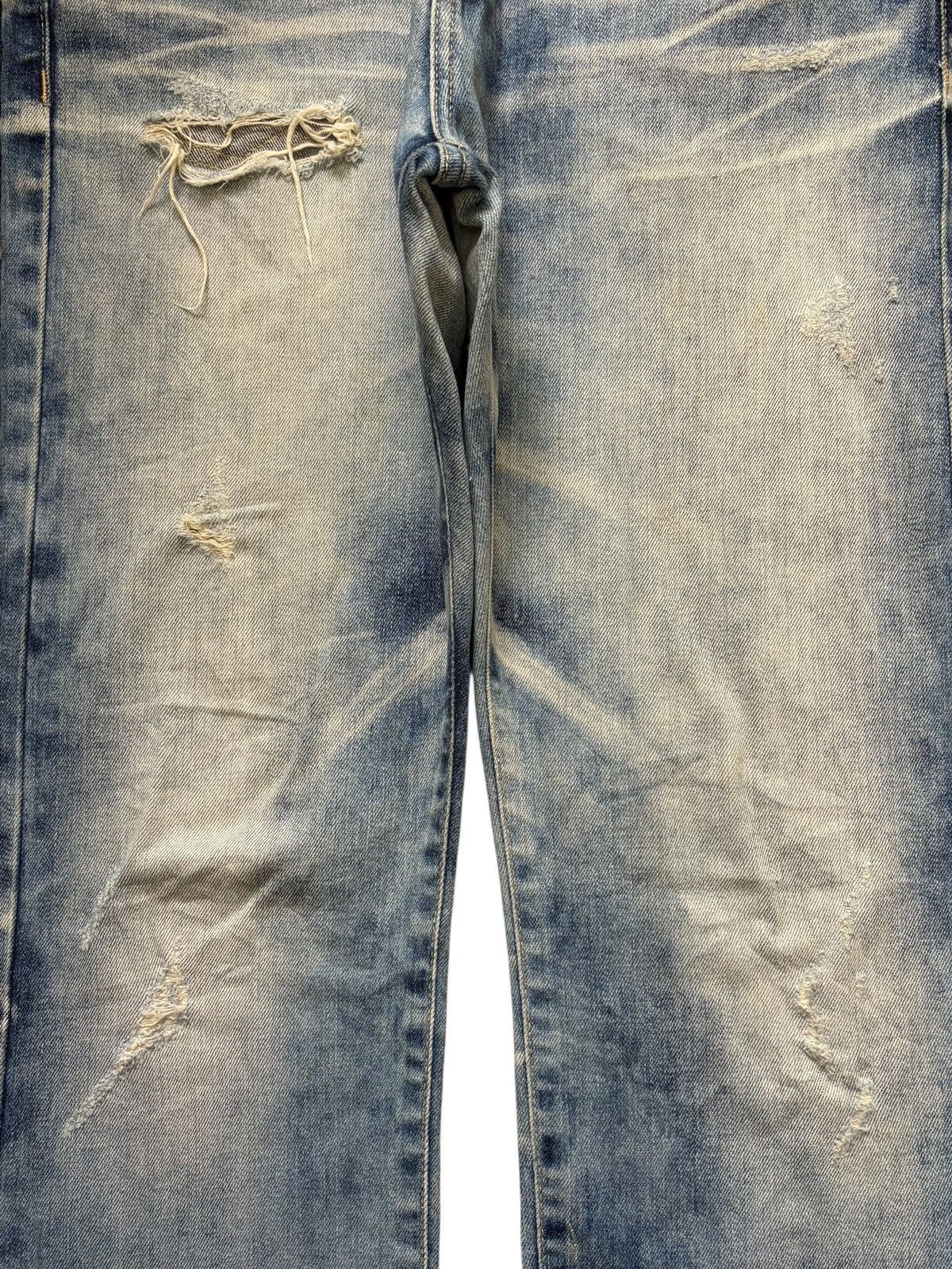 Tornado Mart Vintage Tornado Mart Bleached Wash Distressed Jeans Size 30" / US 8 / IT 44 - 3 Thumbnail