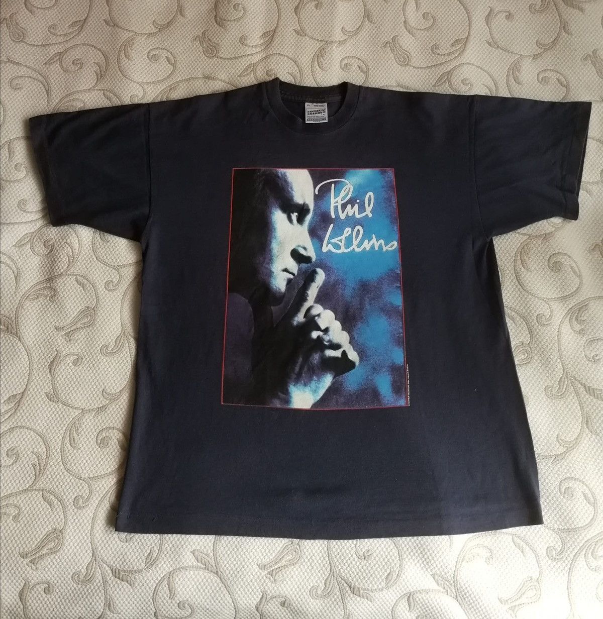 Band Tees VINTAGE 1994 PHILIP COLLINS TEE TOUR RARE Y2K Size US XL / EU 56 / 4 - 1 Thumbnail