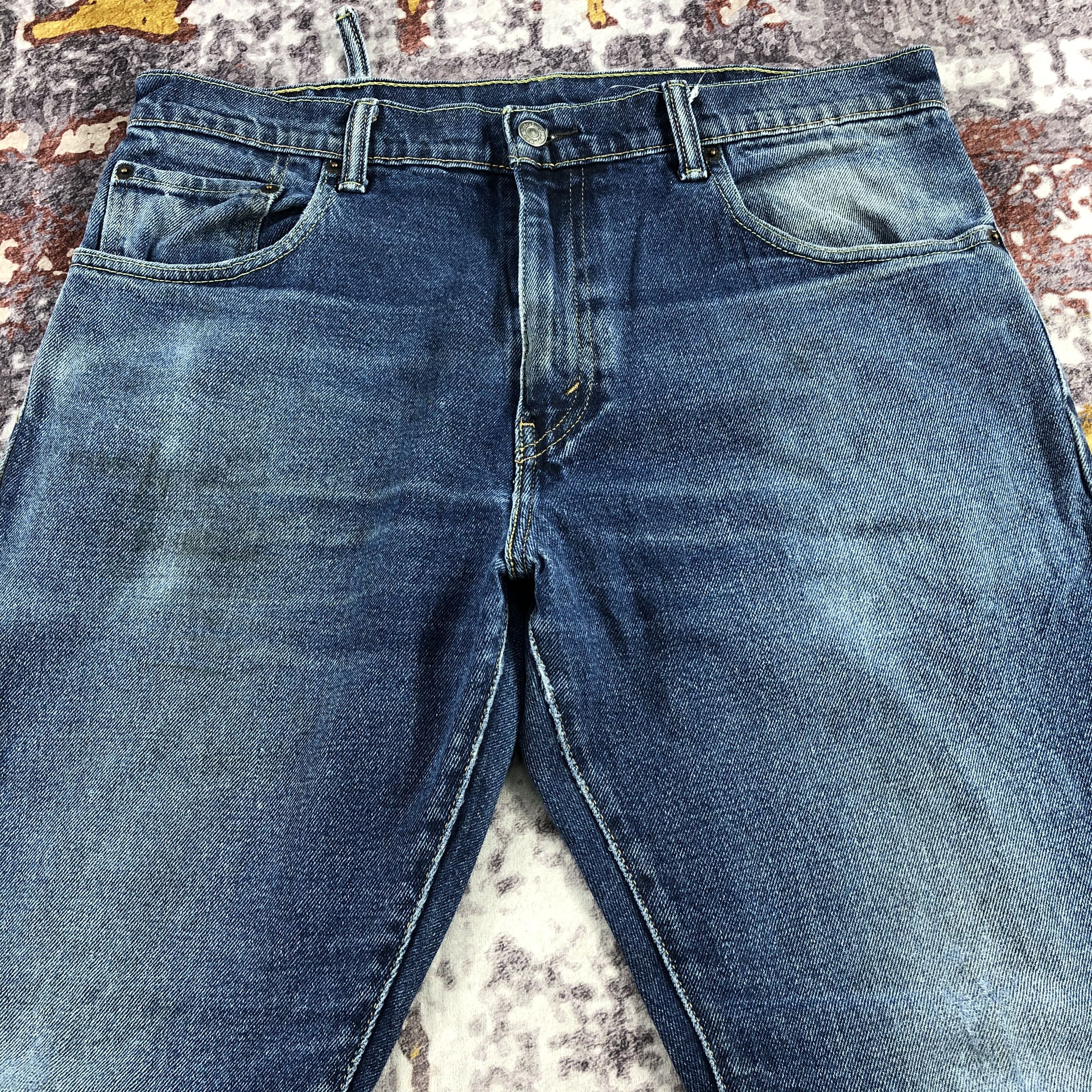 Levi's Vintage Blue Wash Levis 517 Flare Jeans-JM2497 Size US 35 - 3 Thumbnail