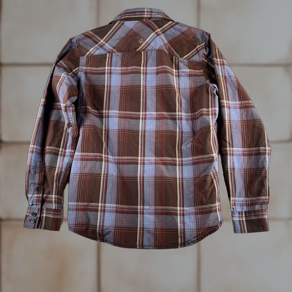 Prana prAna Plaid Shirt Men’s M Button-Up Long Sleeve Blue Brown Preppy Button-Down Shirt Mens M Blue Plaid Size US M / EU 48-50 / 2 - 1 Thumbnail