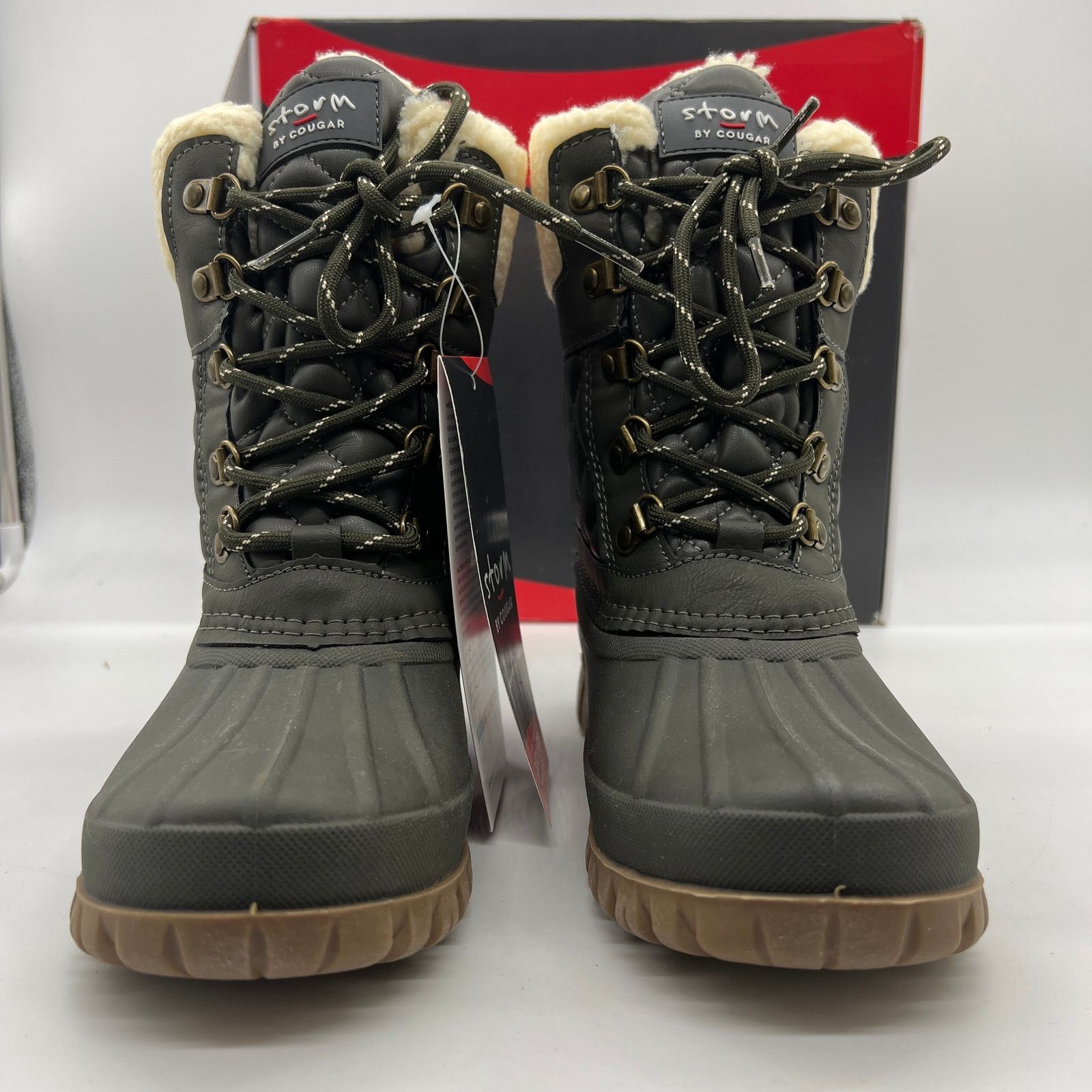 Other Cougar Waterproof Winter Boots Size 7 Medium Green Olive Size US 7 / IT 37 - 5 Thumbnail