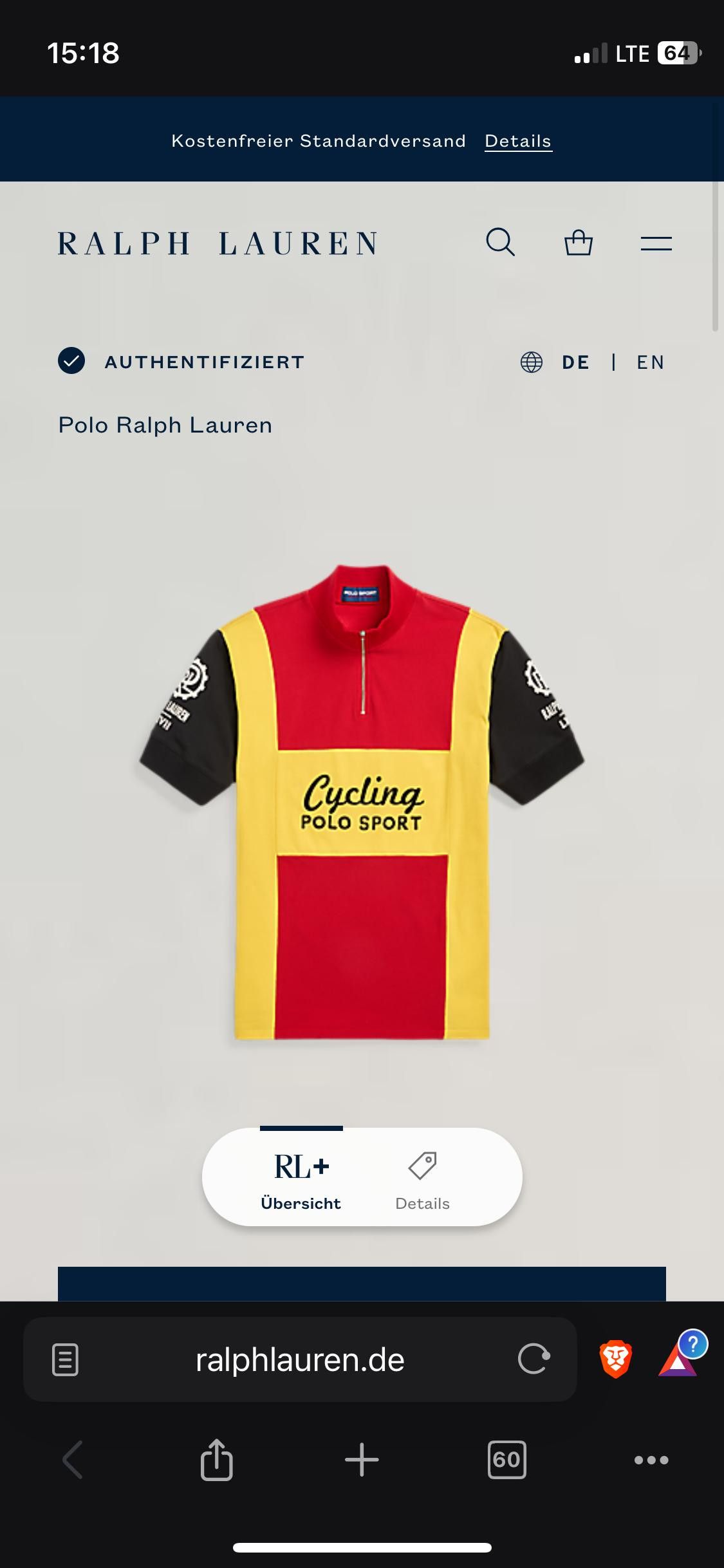Polo Ralph Lauren Polo Ralph Lauren - Polo Sport Cycling Team Poloshirt - M Size US M / EU 48-50 / 2 - 12 Thumbnail