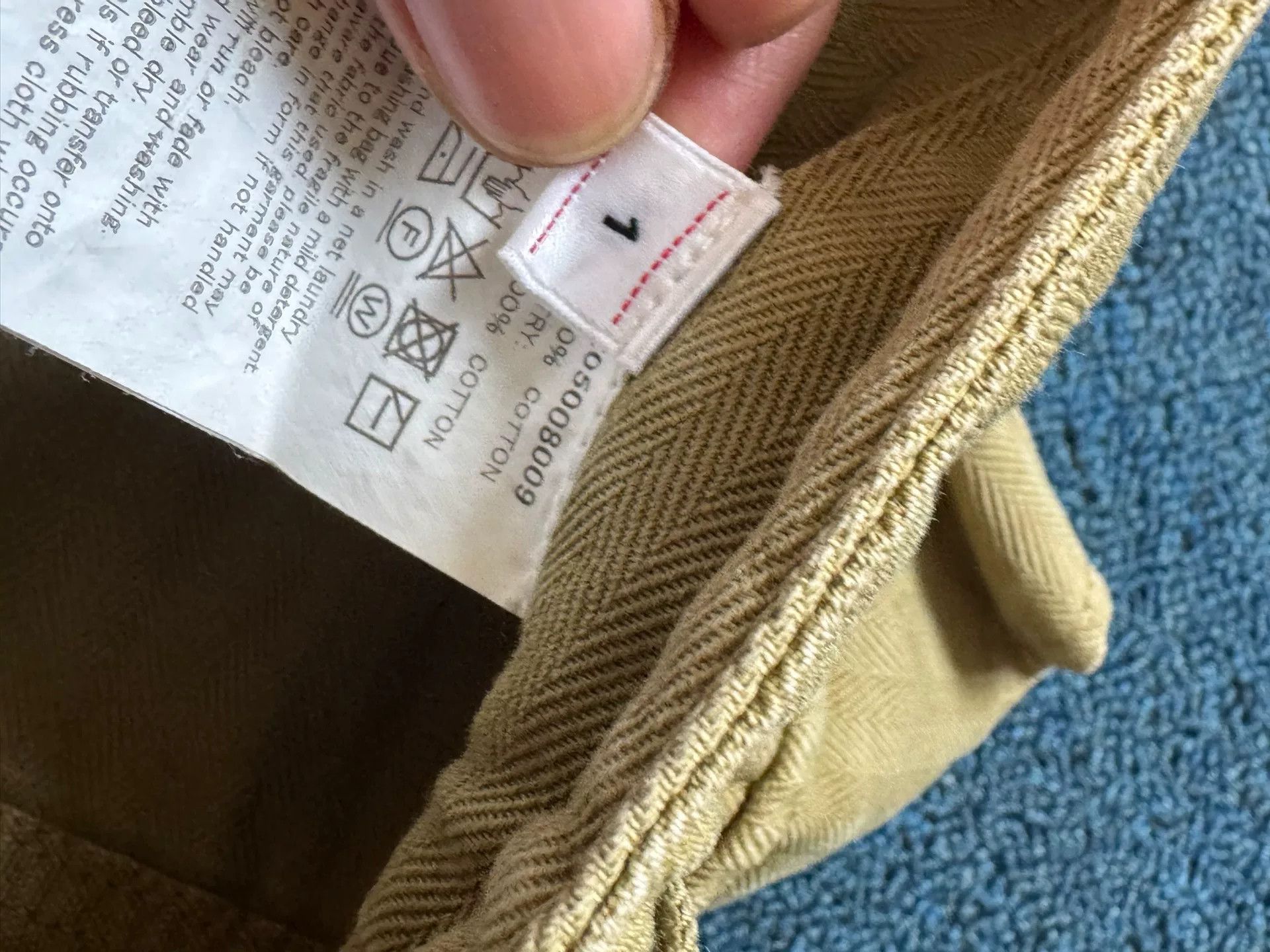 Visvim visvim 18AW Herringbone Cargo Pants Size US 38 / EU 54 - 6 Thumbnail