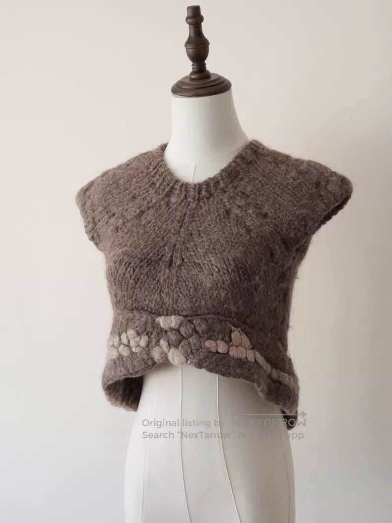 Comme des Garcons Comme Des Garcons size F Chunky Knit Top Size M / US 6-8 / IT 42-44 - 7 Thumbnail
