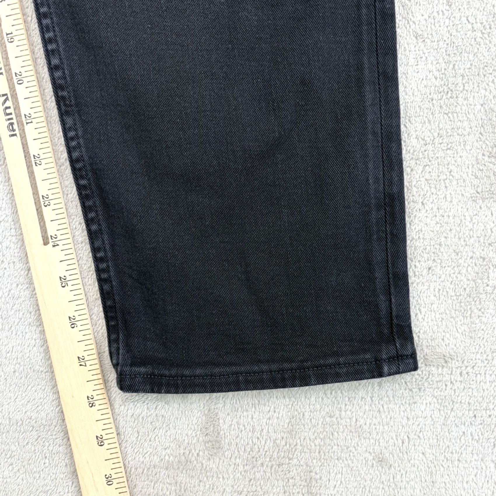 Hugo Boss HUGO BOSS Maine Regular-fit Jeans Black Wash 36x28 Mens Regular 5-Pocket Zipper Fly Stretch Denim Cotton Elastane Size US 36 / EU 52 - 7 Thumbnail