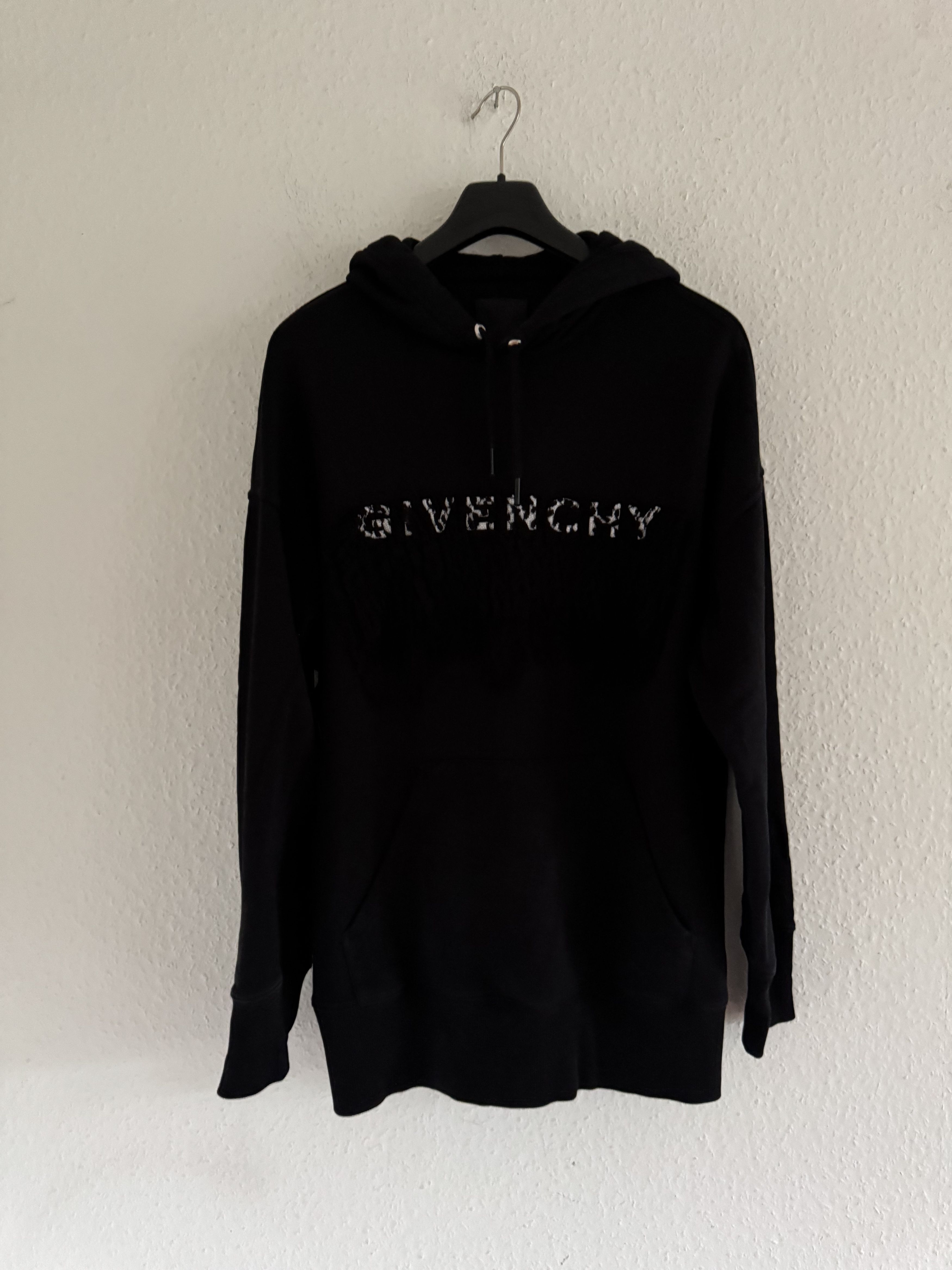 Givenchy Lace Patch Brushed Hoodie Size US S / EU 44-46 / 1 - 1 Thumbnail