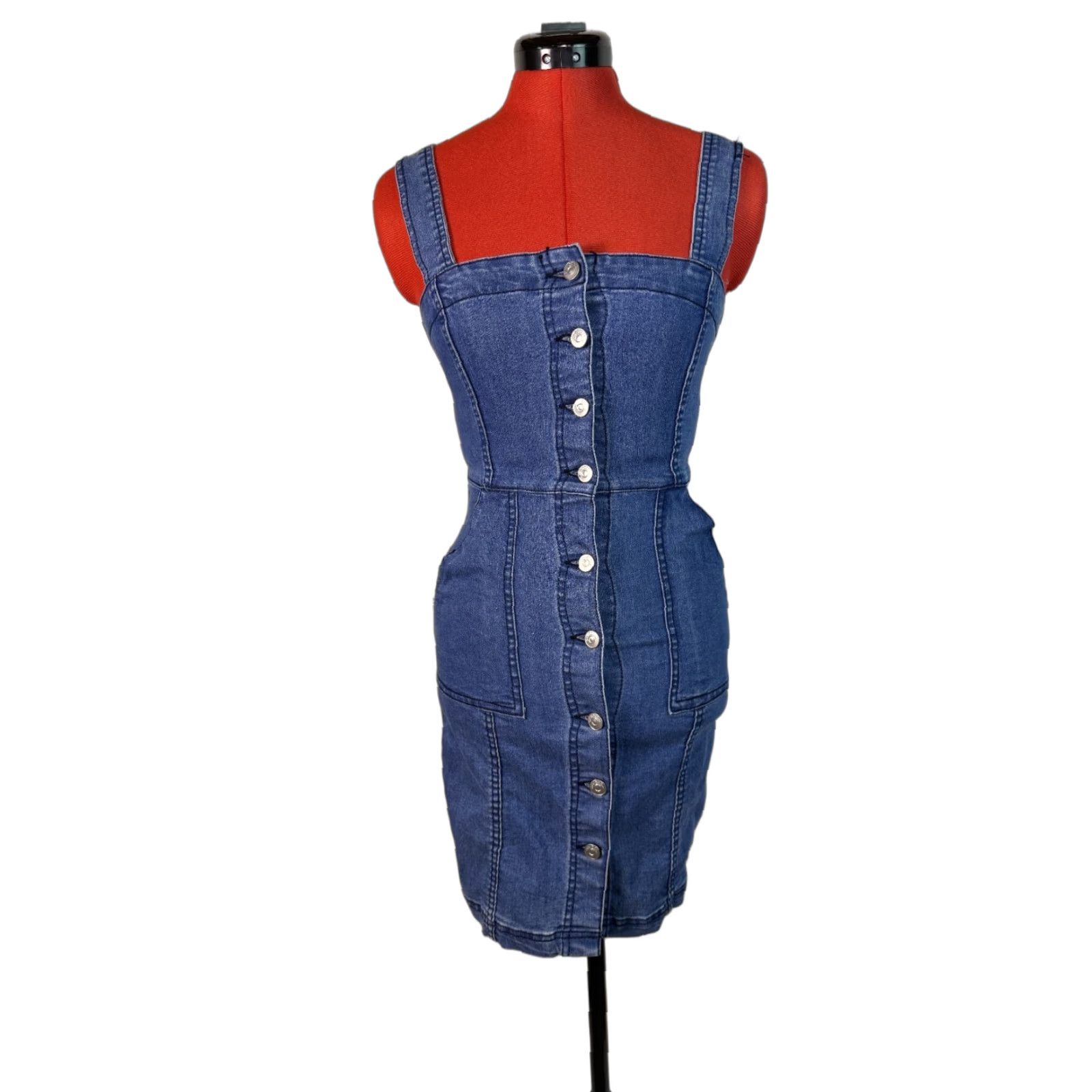 long sleeve blue velvet dress Starlet Wiggle Dress in Blue Velvet main image 1