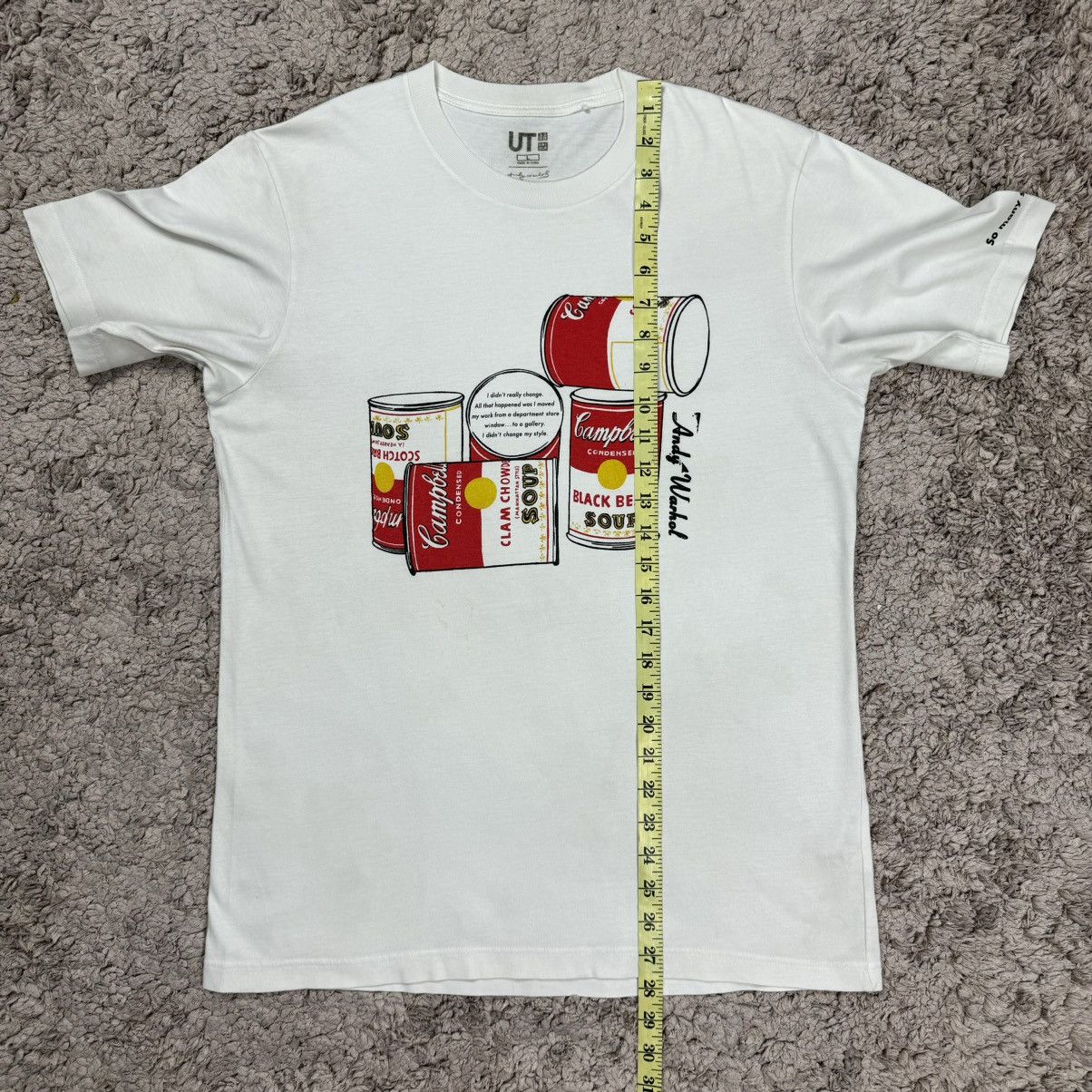 Andy Warhol × Designer × Japanese Brand Uniqlo Andy Warhol Campbells T-shirt Size US L / EU 52-54 / 3 - 13 Thumbnail