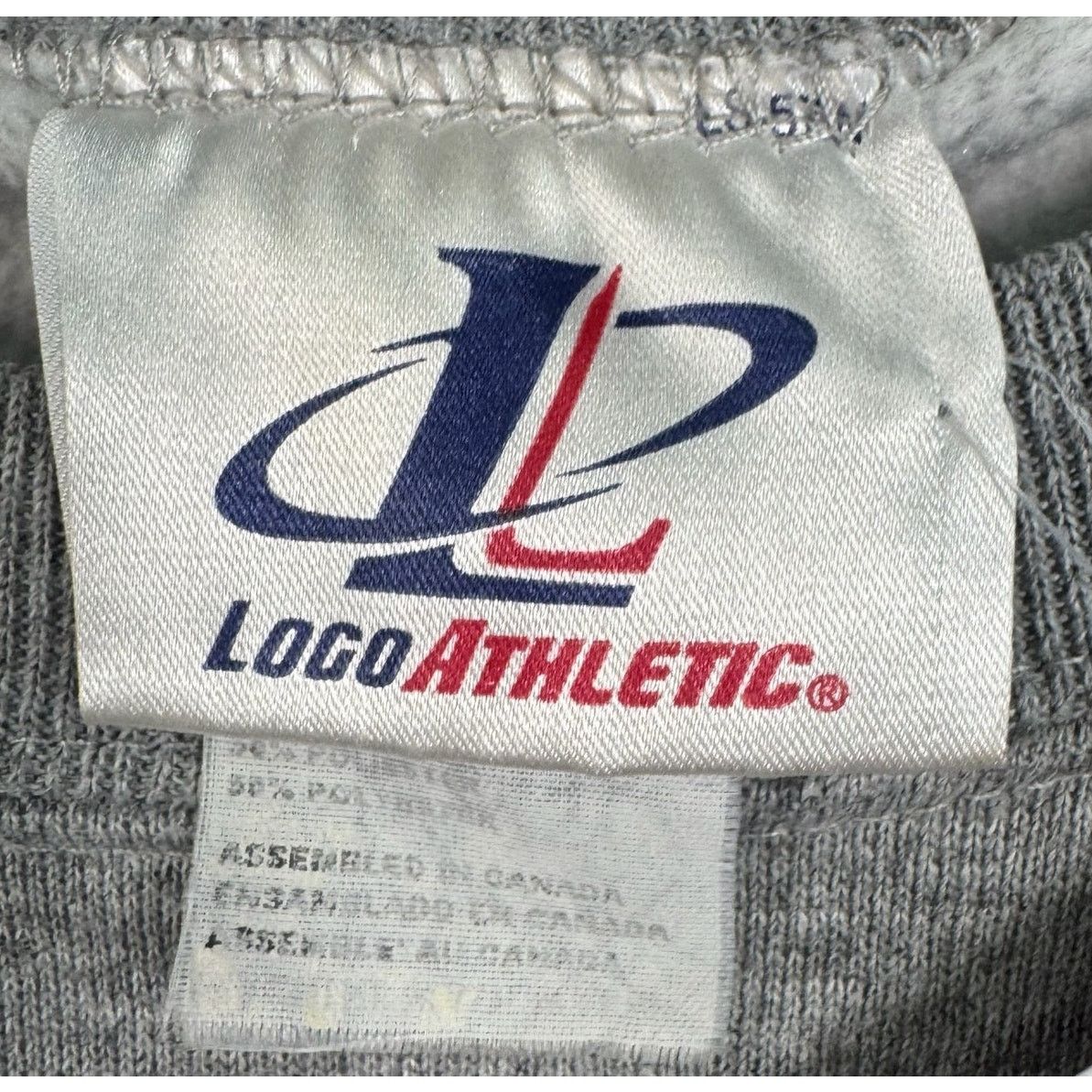 Logo Athletic Vintage New York Yankees Embroidered Spellout MLB Crewneck L Size US L / EU 52-54 / 3 - 7 Thumbnail