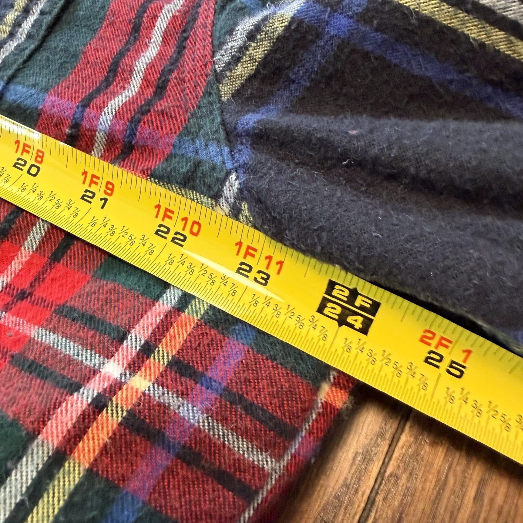 Vintage VINTAGE LL Bean Flannel Shirt Jacket Mens Large Sherpa Lined Scotch Tartan Plaid Farm Size US L / EU 52-54 / 3 - 6 Thumbnail