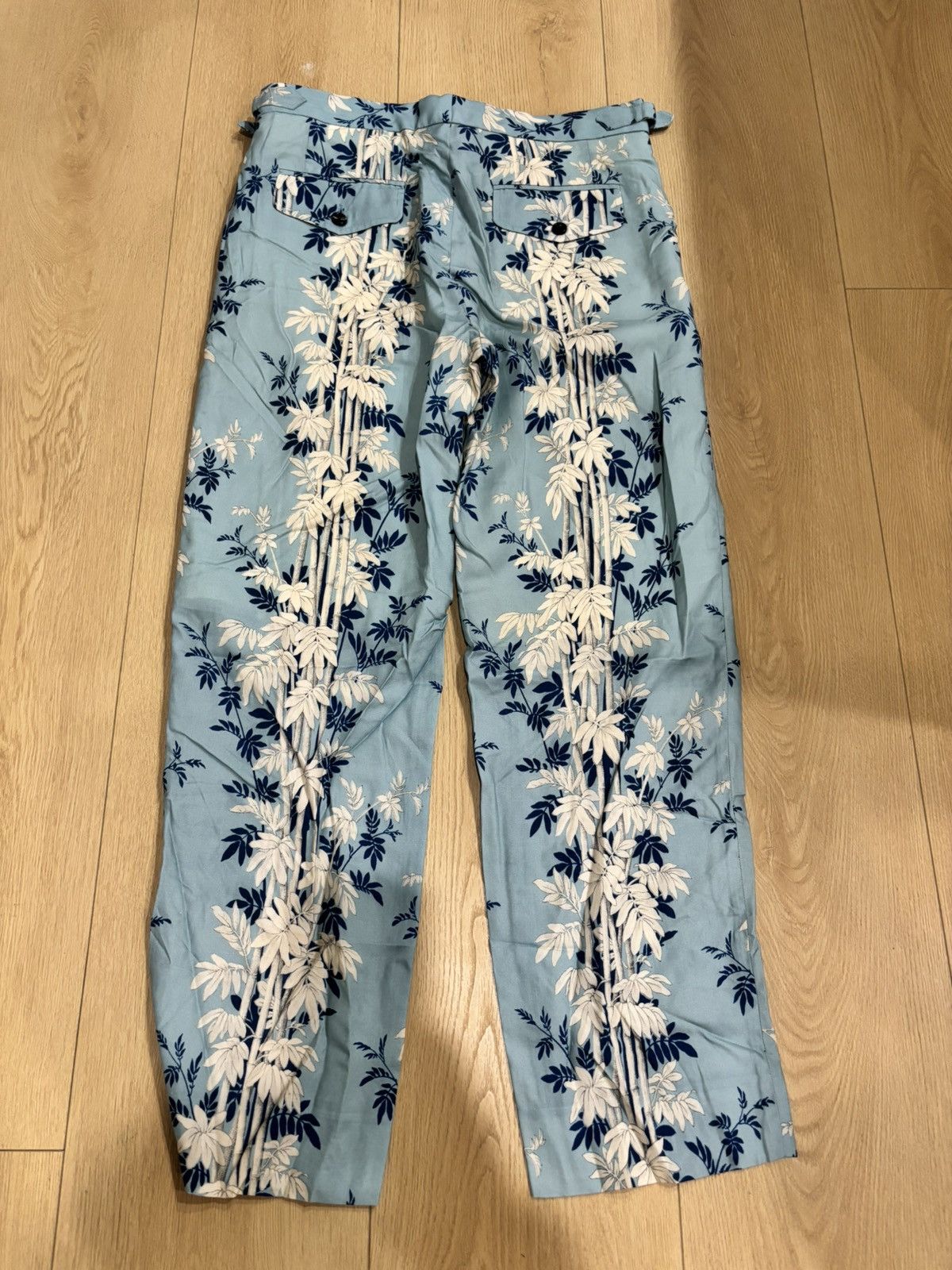 Bode BODE Bamboo Forest Trousers Size US 32 / EU 48 - 1 Thumbnail