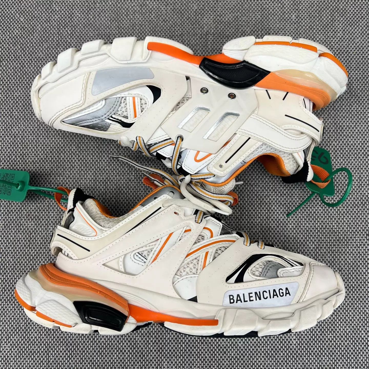 Balenciaga Balenciaga Track White Orange 36 New Original Box Size US 5.5 / IT 35.5 - 6 Thumbnail