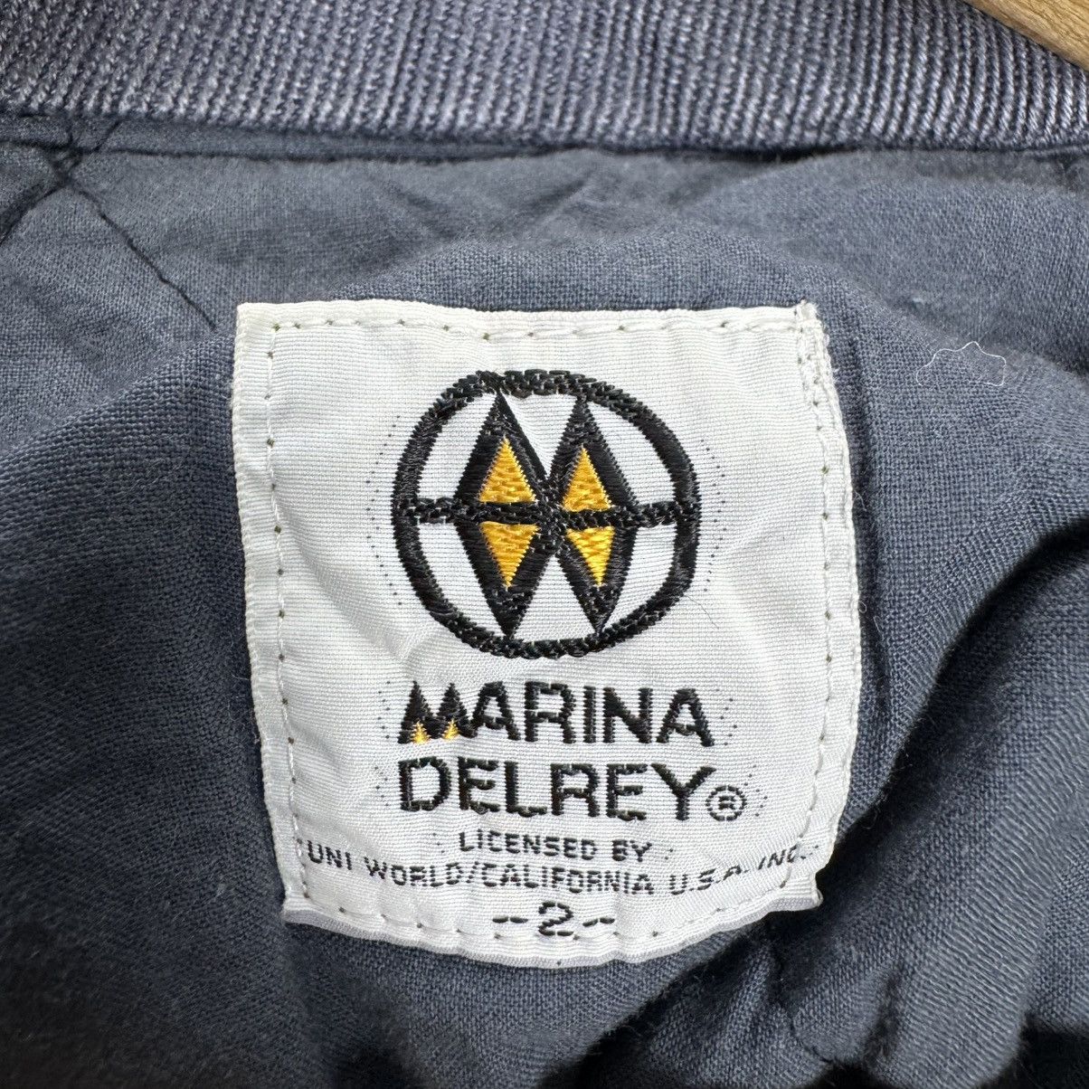 Vintage ☀️90s MARINA DEL REY RETRO AMERICAN BOMBER JACKET Size US M / EU 48-50 / 2 - 9 Thumbnail
