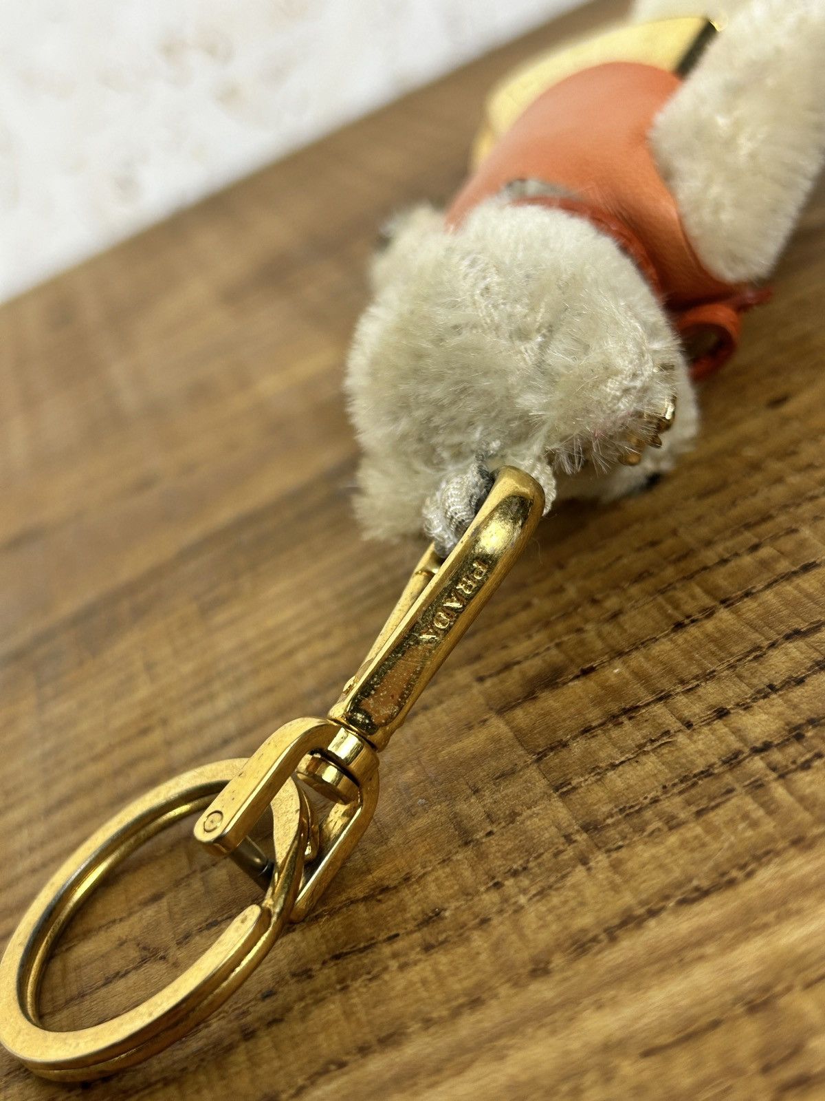 Prada Vintage Prada Metal Dress Teddy Bear Bag Charm Key Holder Size ONE SIZE - 9 Thumbnail