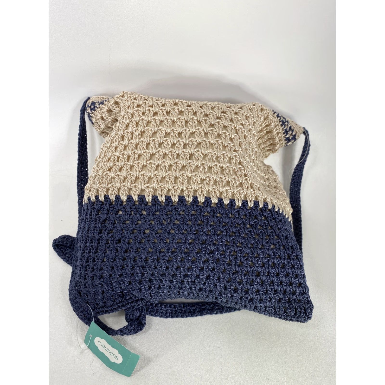 Vintage Maurice’s Knit Cross Body Shoulder Bag Purse NEW Size ONE SIZE - 6 Thumbnail