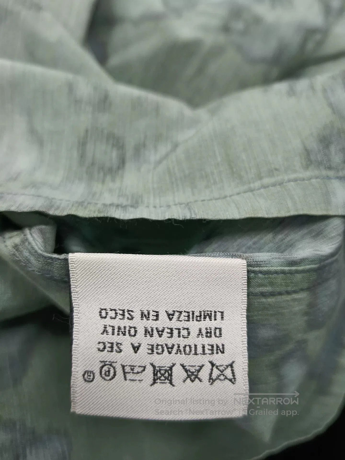 Hermes Hermes Green Long Sleeve Artistic Shirt. Size US M / EU 48-50 / 2 - 5 Thumbnail
