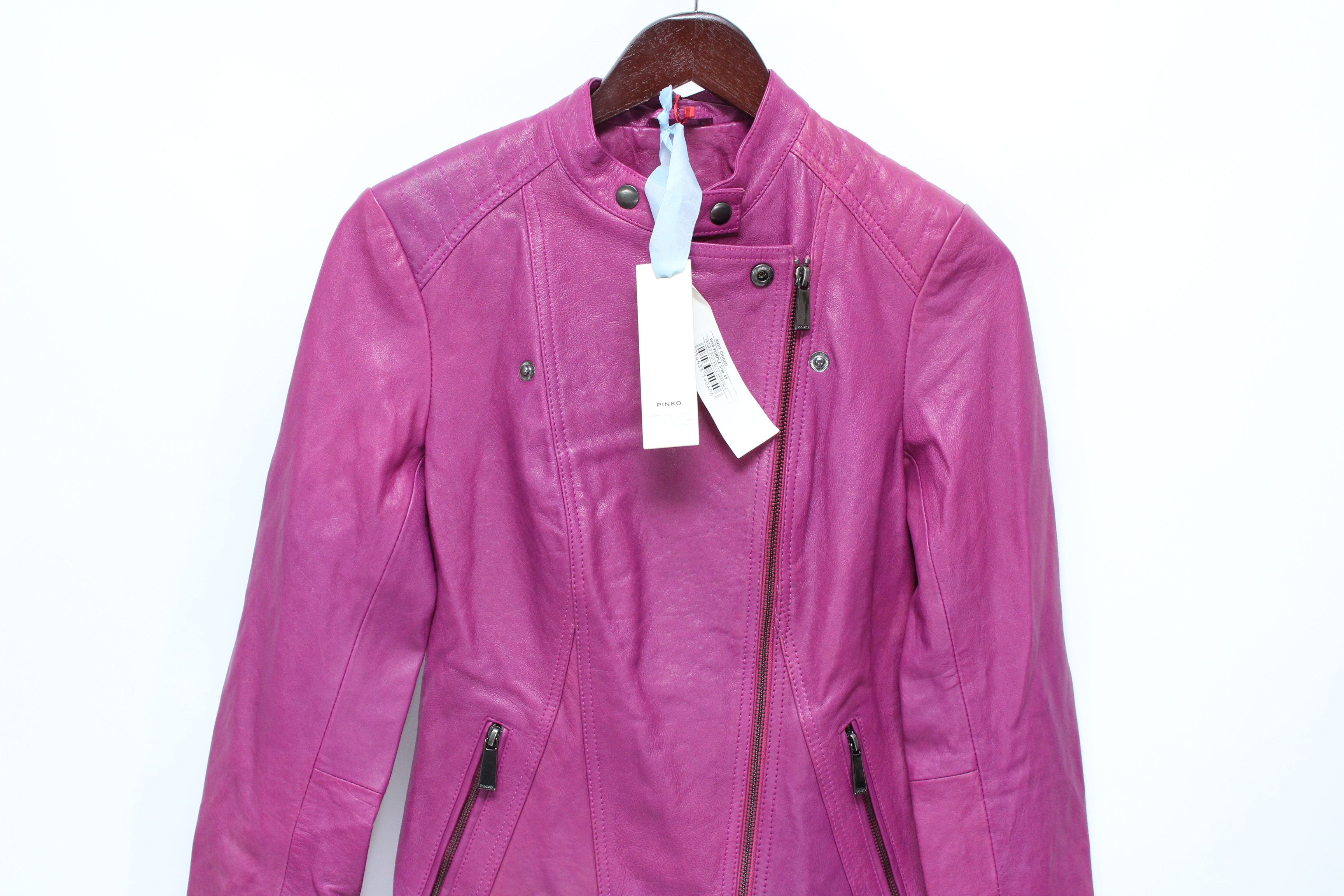 Pinko Pinko Tag Leather Jacket Womens Size 42 Authentic Hype Size M / US 6-8 / IT 42-44 - 4 Thumbnail