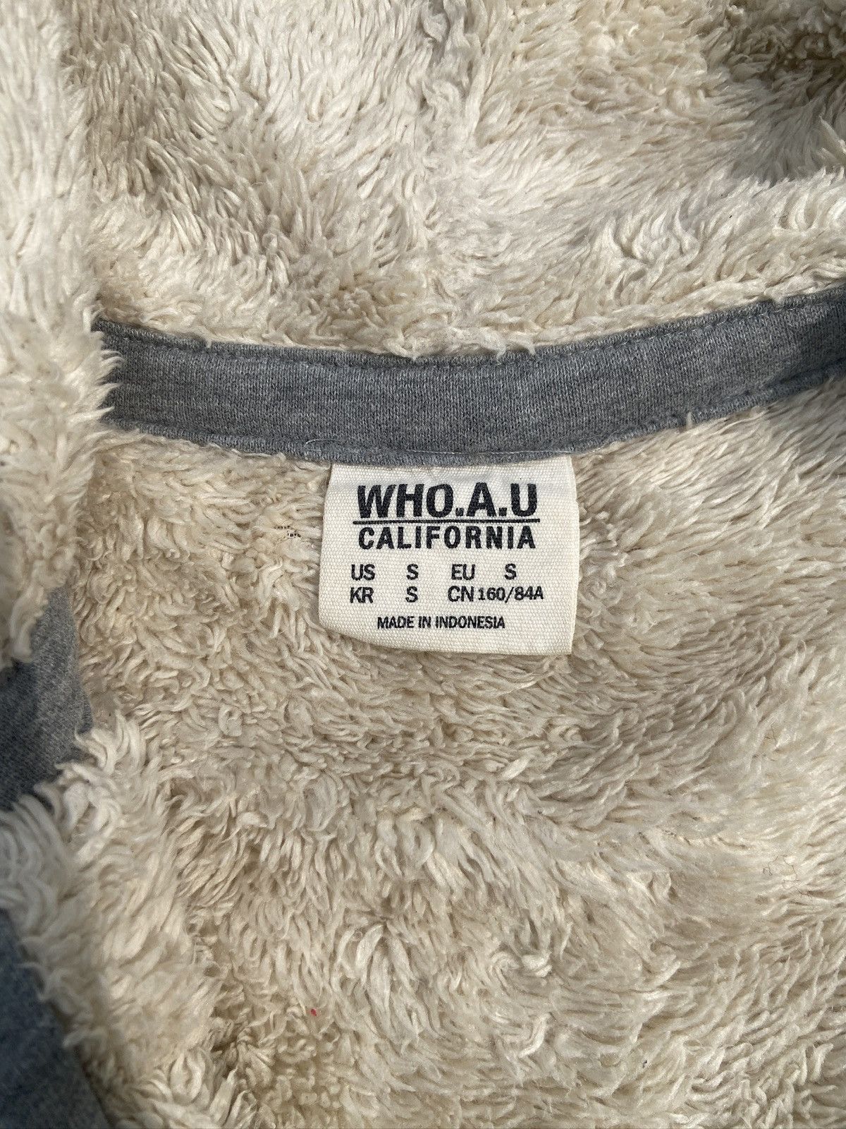 Who A.U. Archive WHO A.U Faux Fur Zip Hoodie If Six Wasnine LGB Style Size US S / EU 44-46 / 1 - 5 Thumbnail