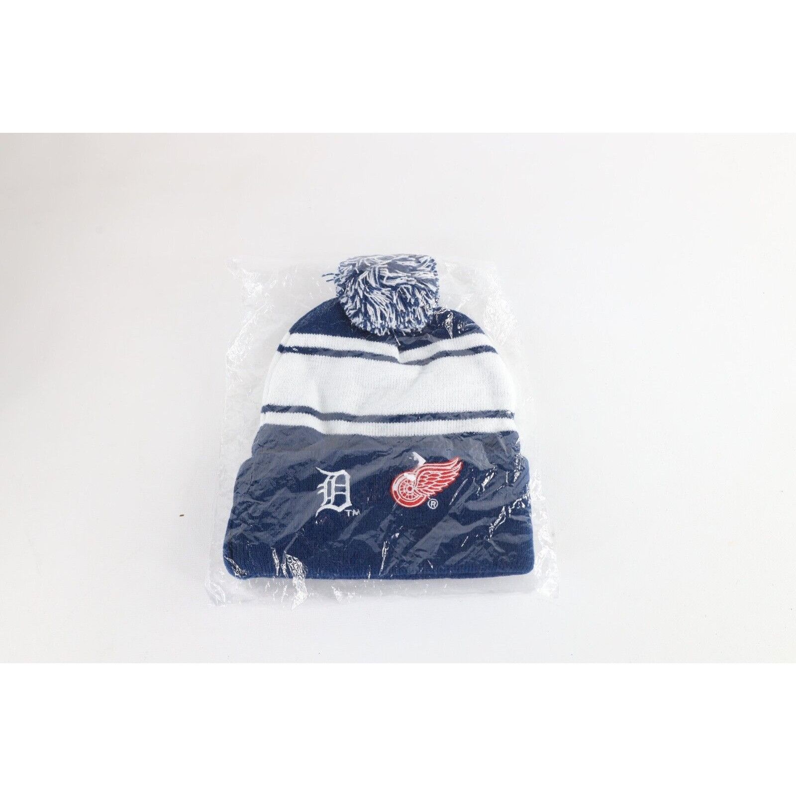 Other New Special Giveaway Detroit Tigers Detroit Red Wings Beanie Size ONE SIZE - 1 Thumbnail