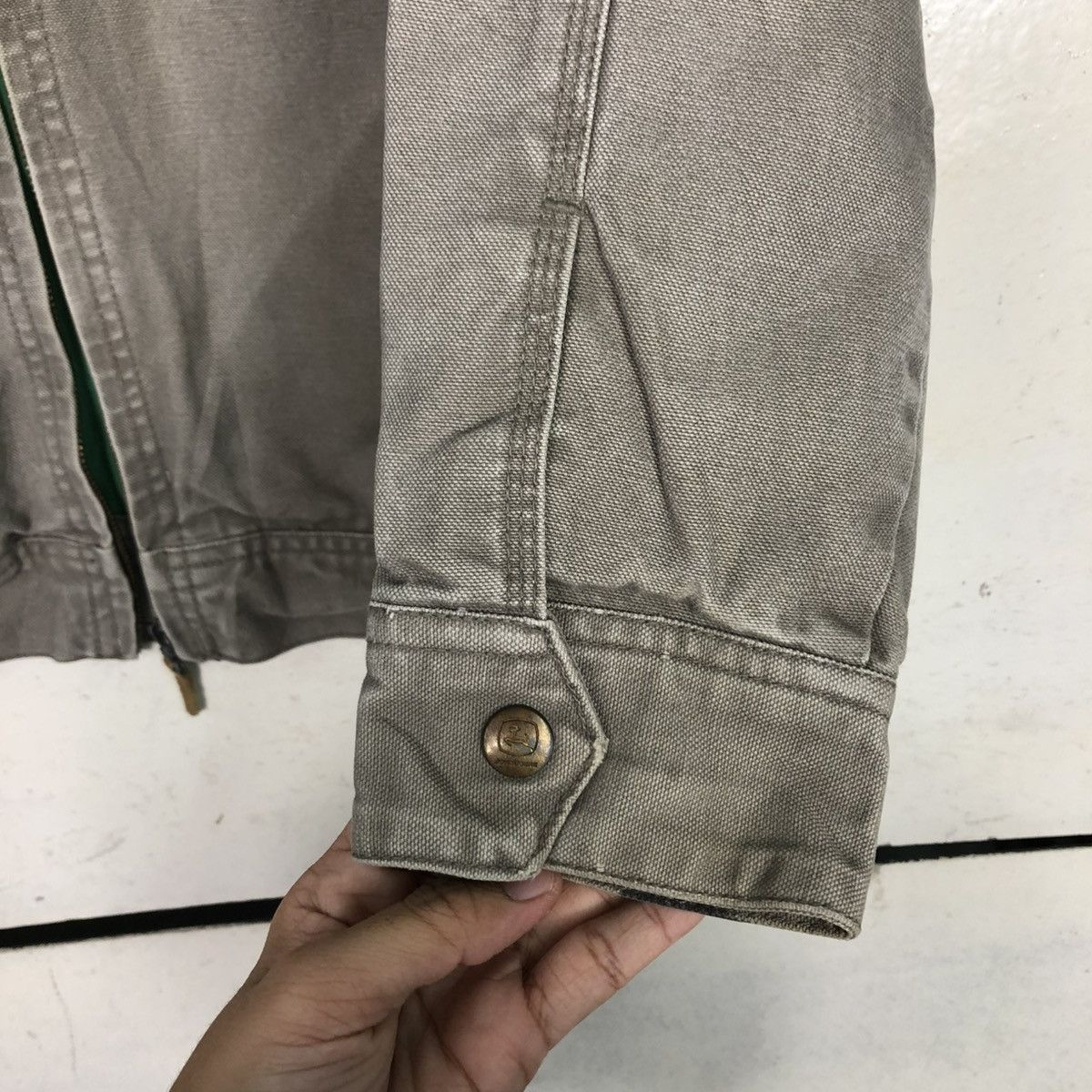 Vintage 🔥VINTAGE DETROIT DUCK CANVAS CHORE WORK JACKET JOHN DEERE Size US L / EU 52-54 / 3 - 17 Thumbnail