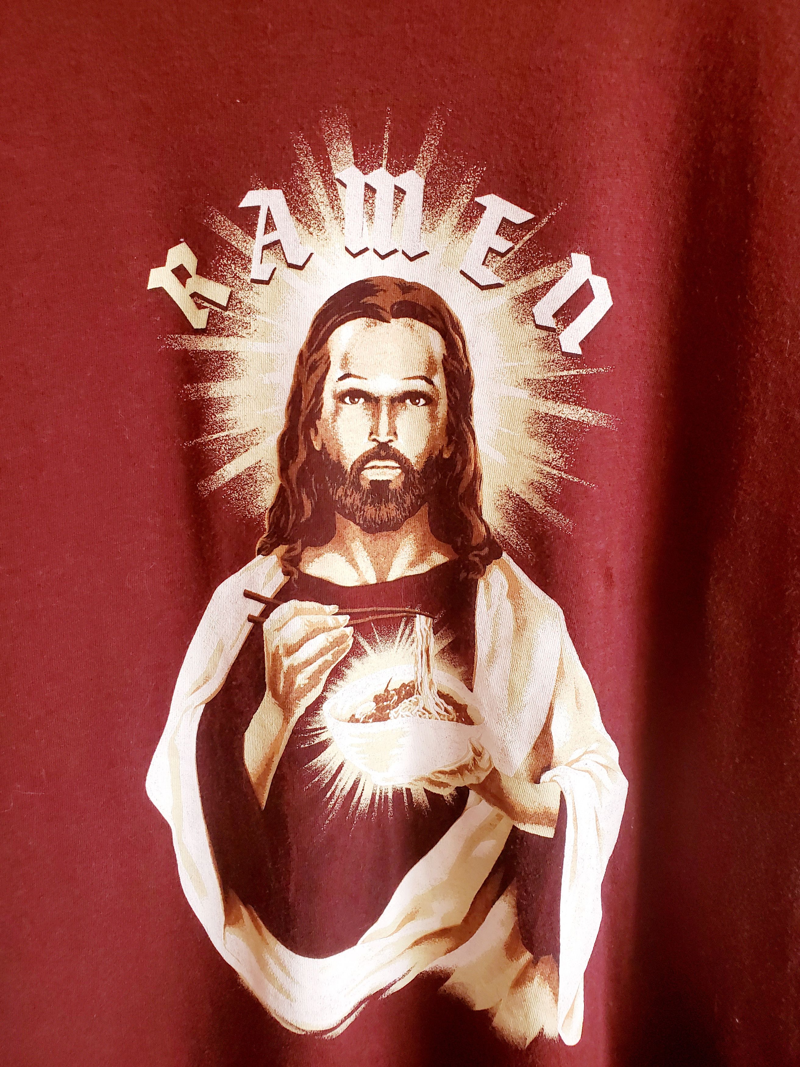 Vintage Vintage Ramen Jesus shirt Size US M / EU 48-50 / 2 - 2 Thumbnail