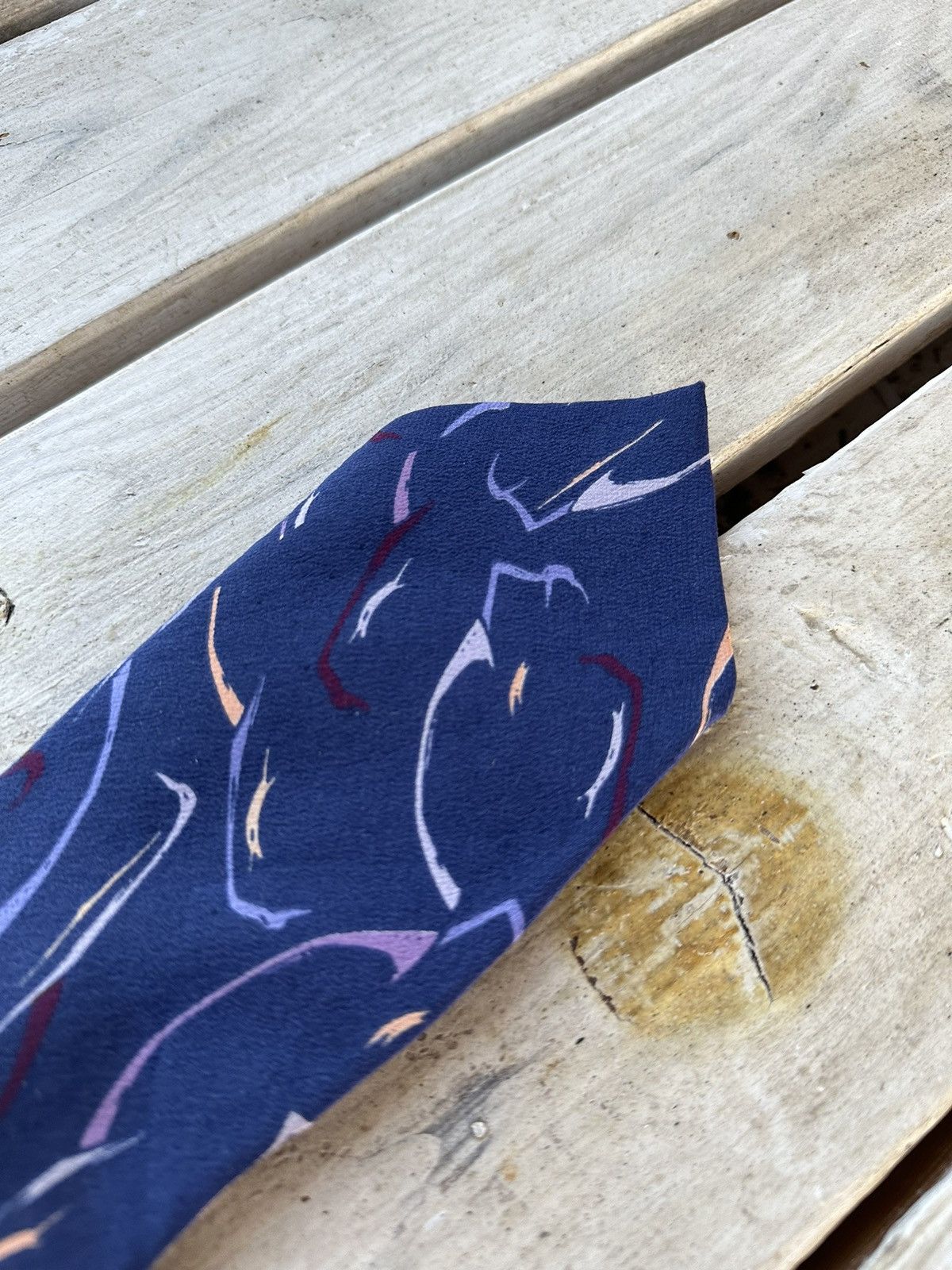 AlphaStyle × BMW × Vintage VINTAGE 90s BMW M STYLE TIE made in italy 4.4 gang Size ONE SIZE - 9 Thumbnail