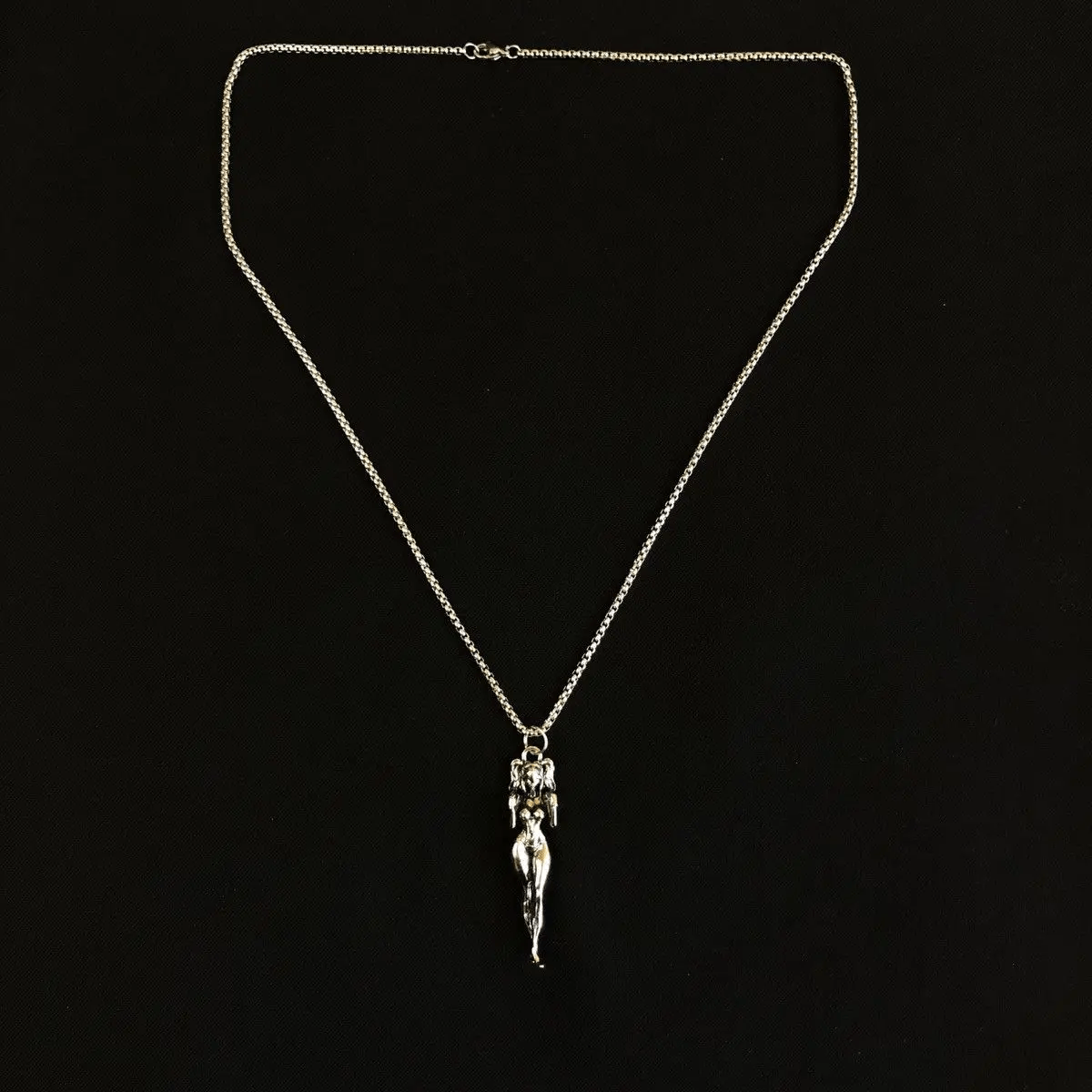 Jewelry Punk Necklace Gothic Chain Size ONE SIZE - 5 Thumbnail