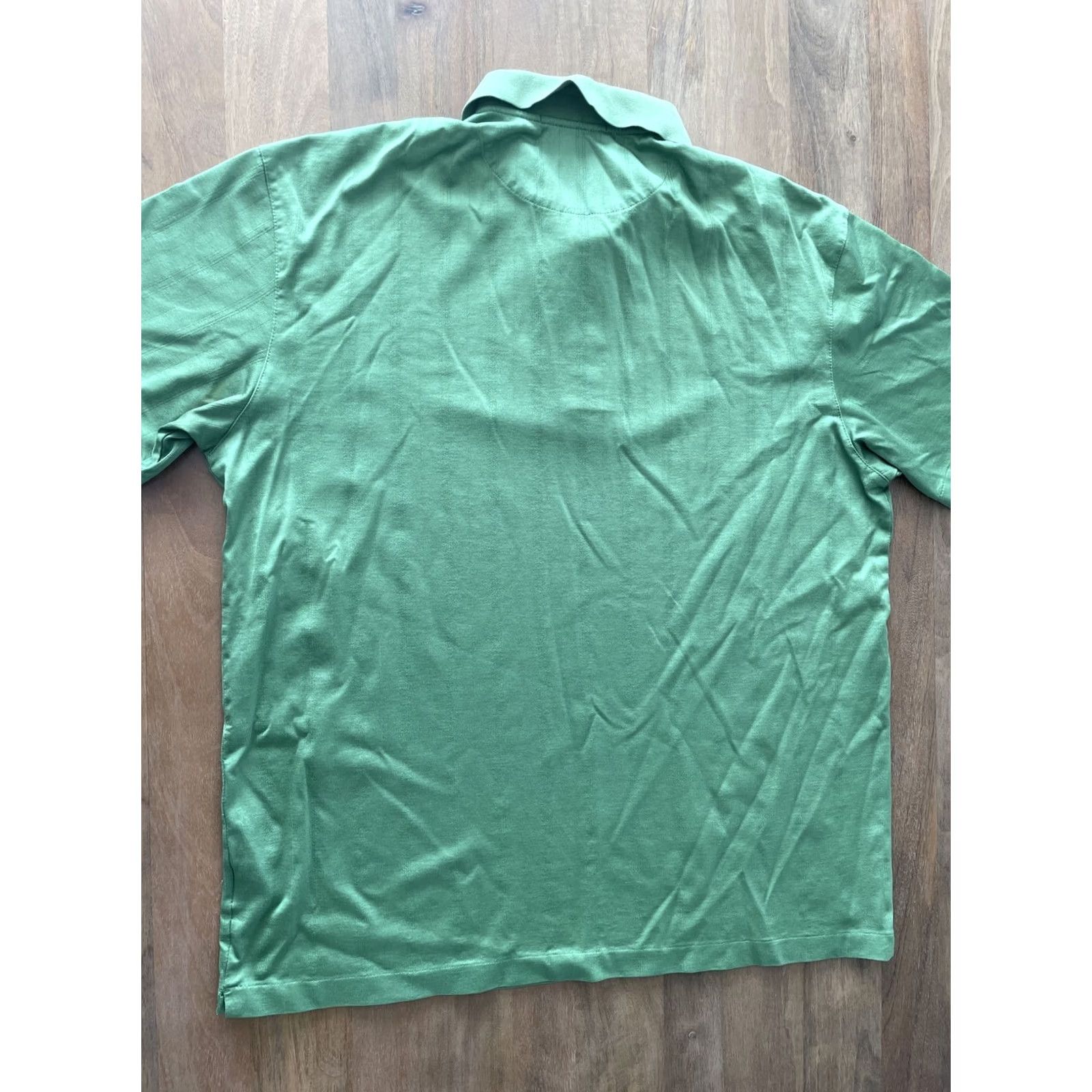Nike Nike Tiger Woods Collection Polo Shirt Mens XL Green Short Sleeve Dri Fit Golf Size US XL / EU 56 / 4 - 2 Thumbnail