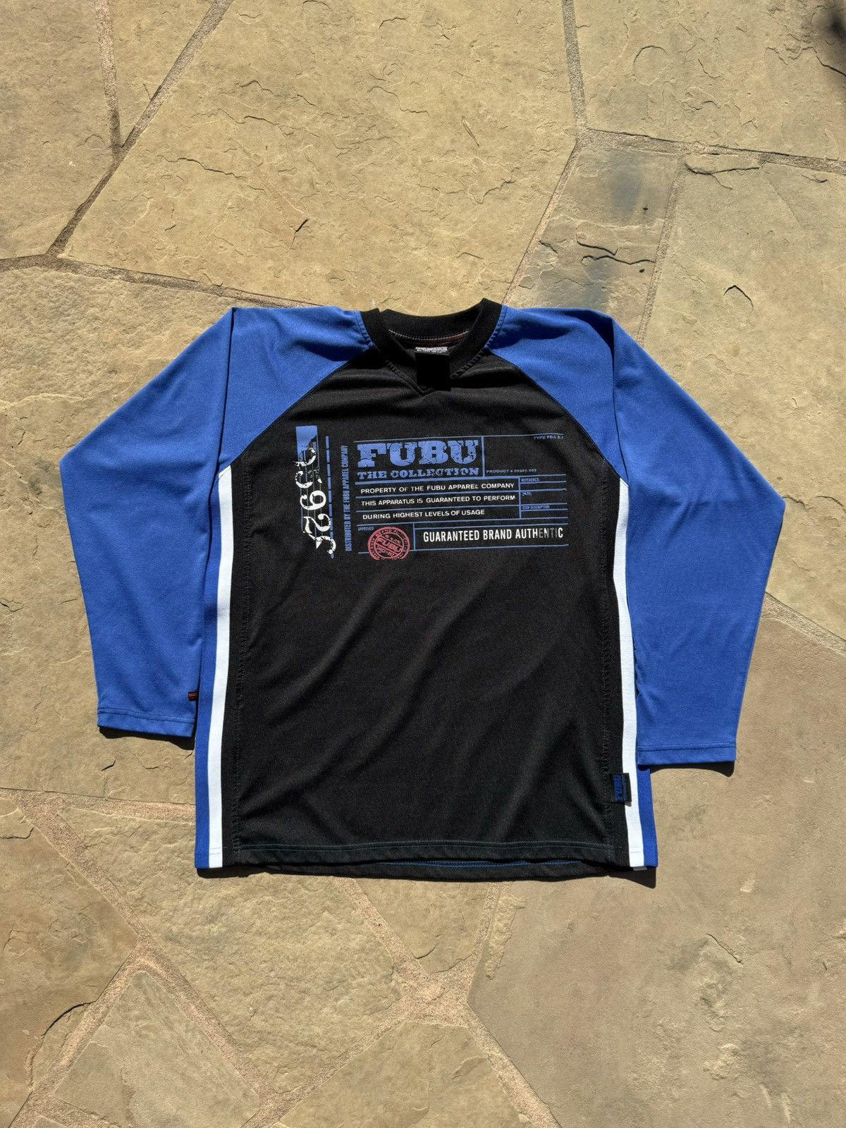 Vintage Fubu outlet Authentic Long sleeve Jersey