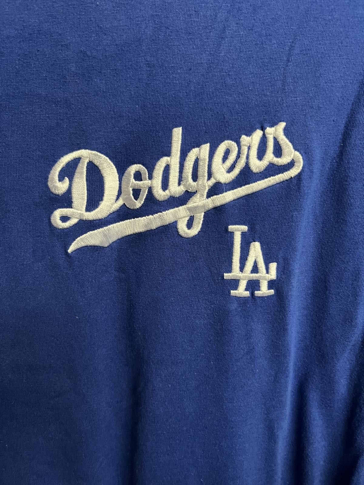 MLB LA Dodgers Oversized / Slouchy T-shirt - Embroidered Tee- XL Size US XL / EU 56 / 4 - 3 Thumbnail