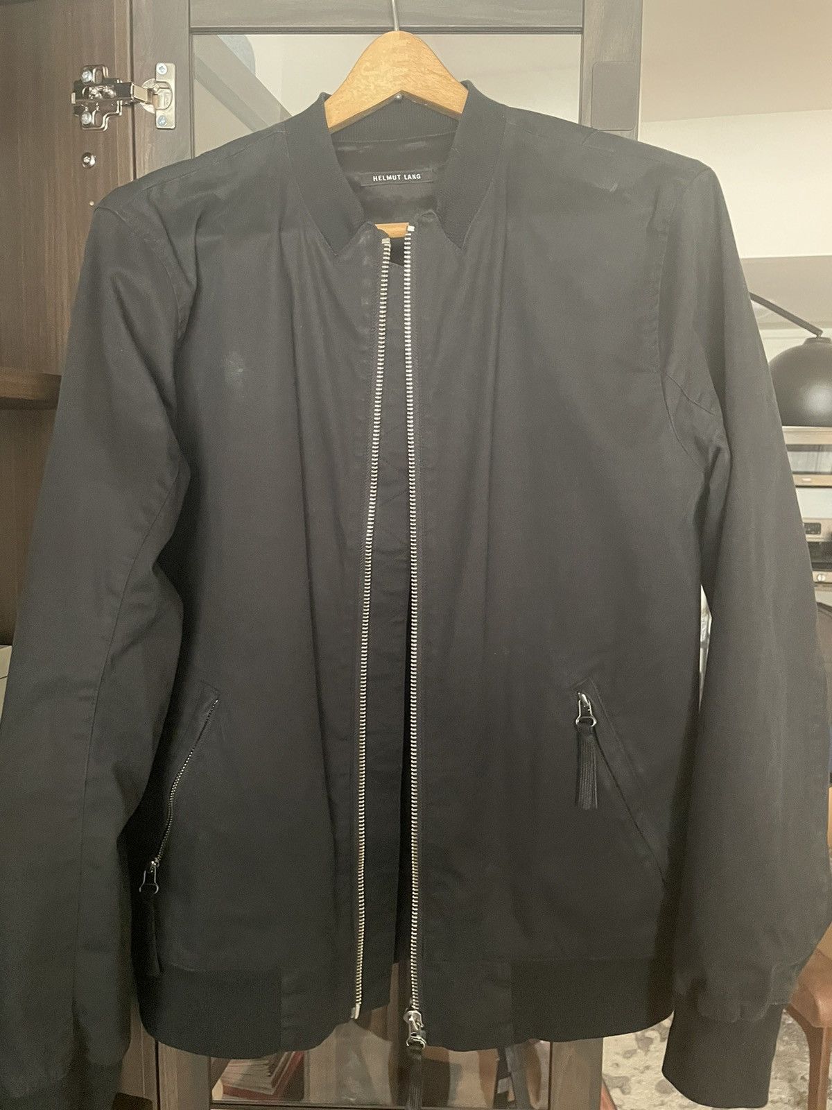 Helmut Lang Helmut Lang Cotton Bomber - Medium Size US M / EU 48-50 / 2 - 2 Thumbnail