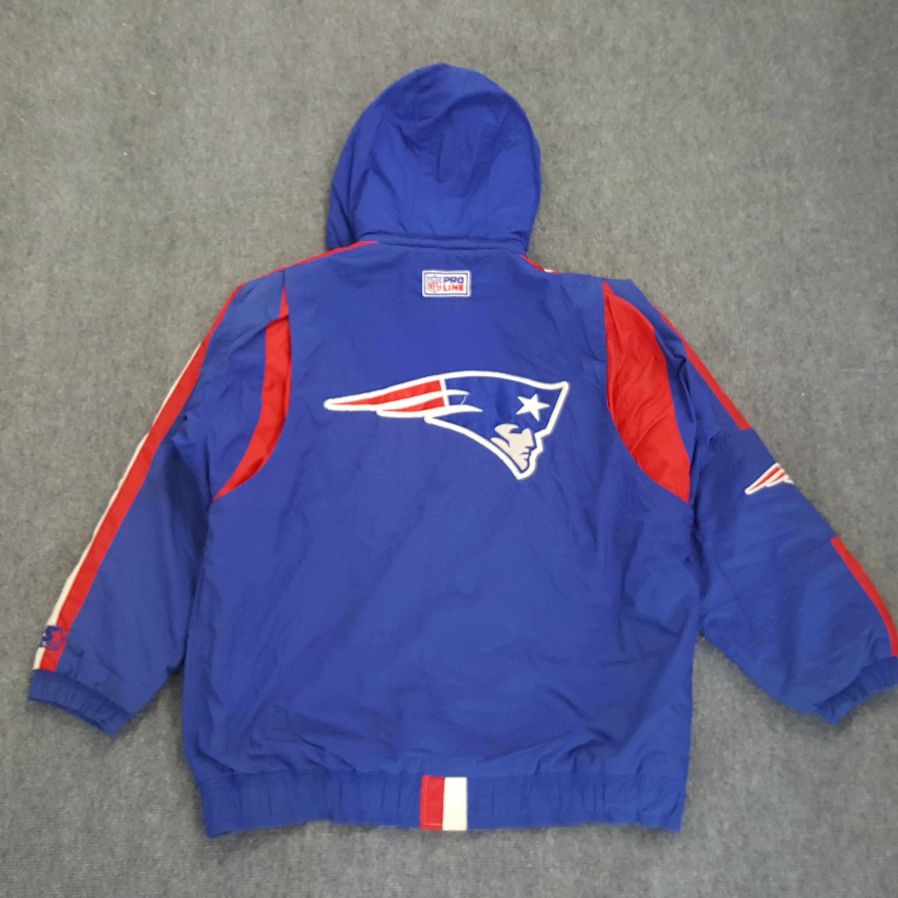 NFL × Vintage Patroits NFL American Football Team Hoodies Jacket Size US XL / EU 56 / 4 - 1 Thumbnail