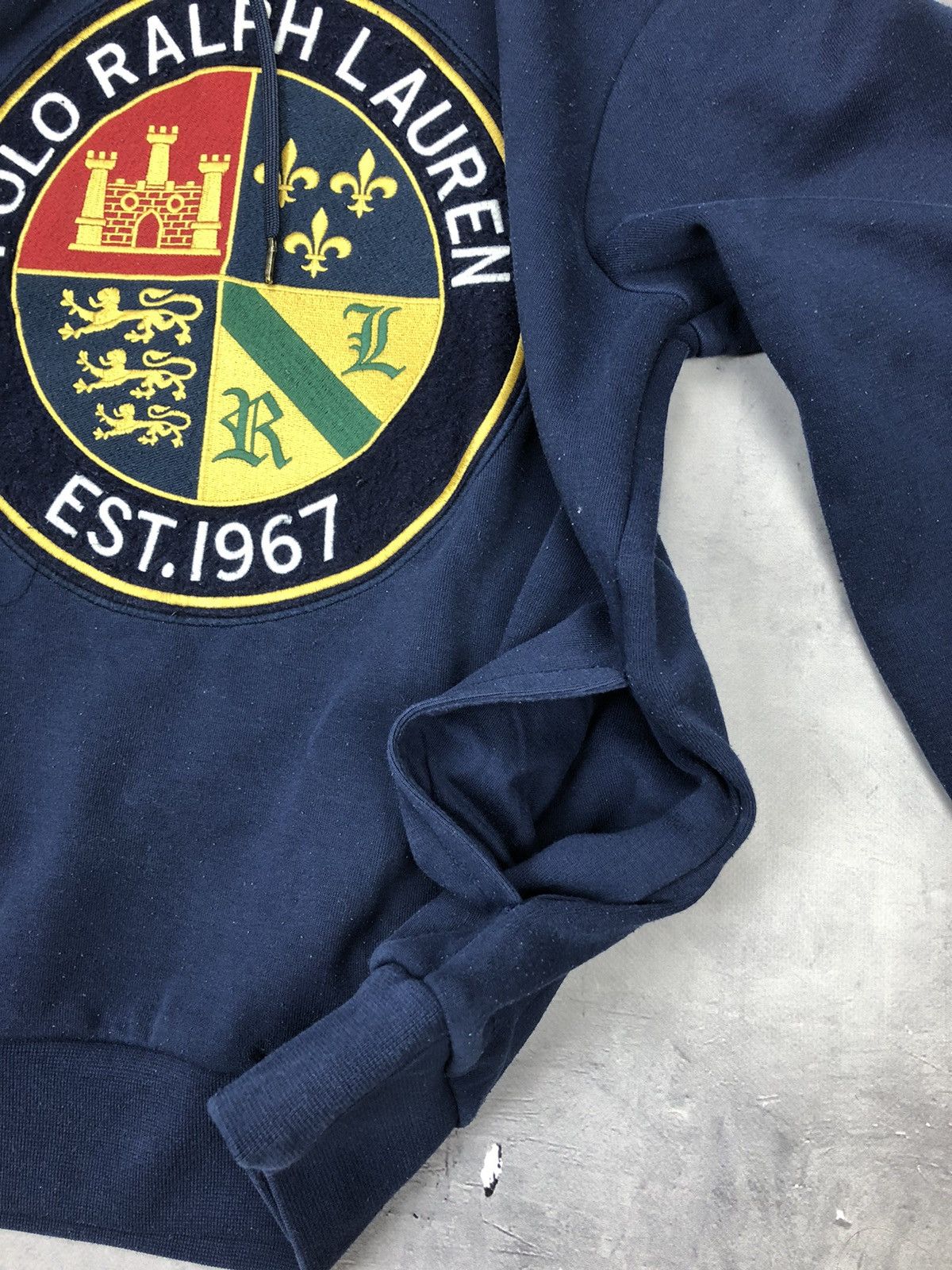 Polo Ralph Lauren Polo Ralph Lauren Big Cookie Patch Pony Blue hoodie SMALL Size US S / EU 44-46 / 1 - 3 Thumbnail