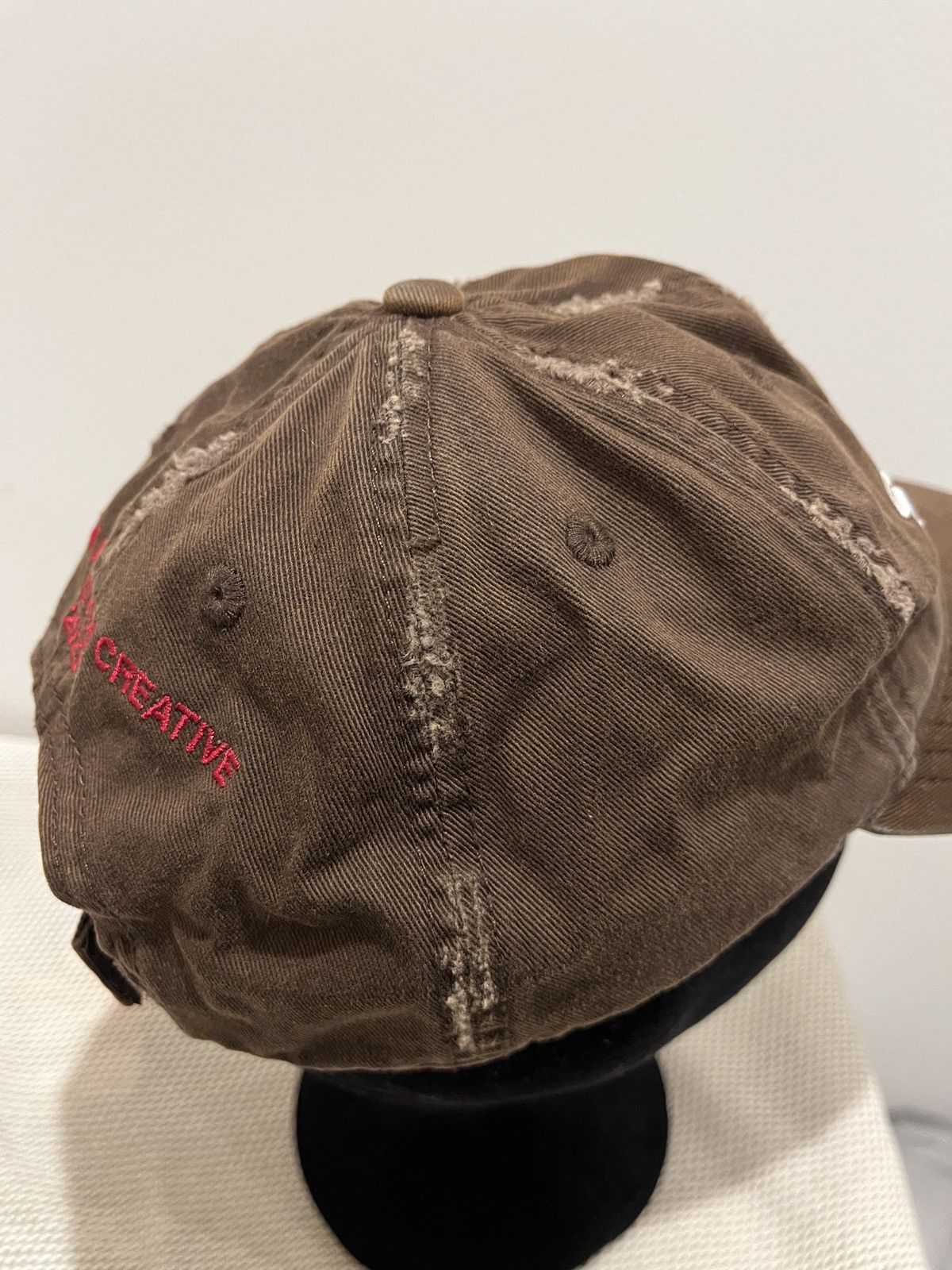 Heron Preston Heron Preston STFU Distressed Hat (unisex) Size ONE SIZE - 16 Thumbnail