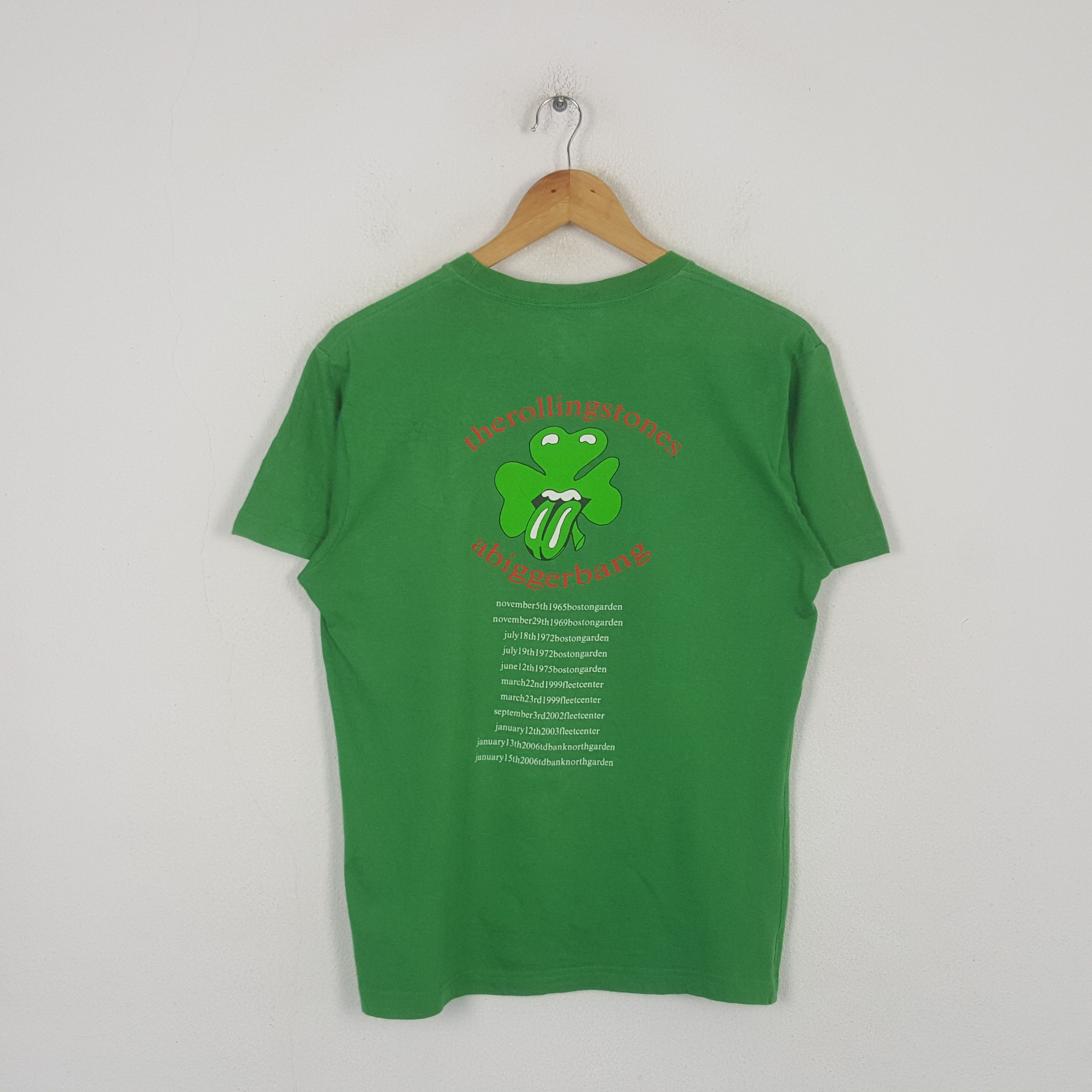 The Rolling Stones Vintage Boston The Rollong Stones 2005 Promo Tshirt RR26 Size US M / EU 48-50 / 2 - 3 Thumbnail