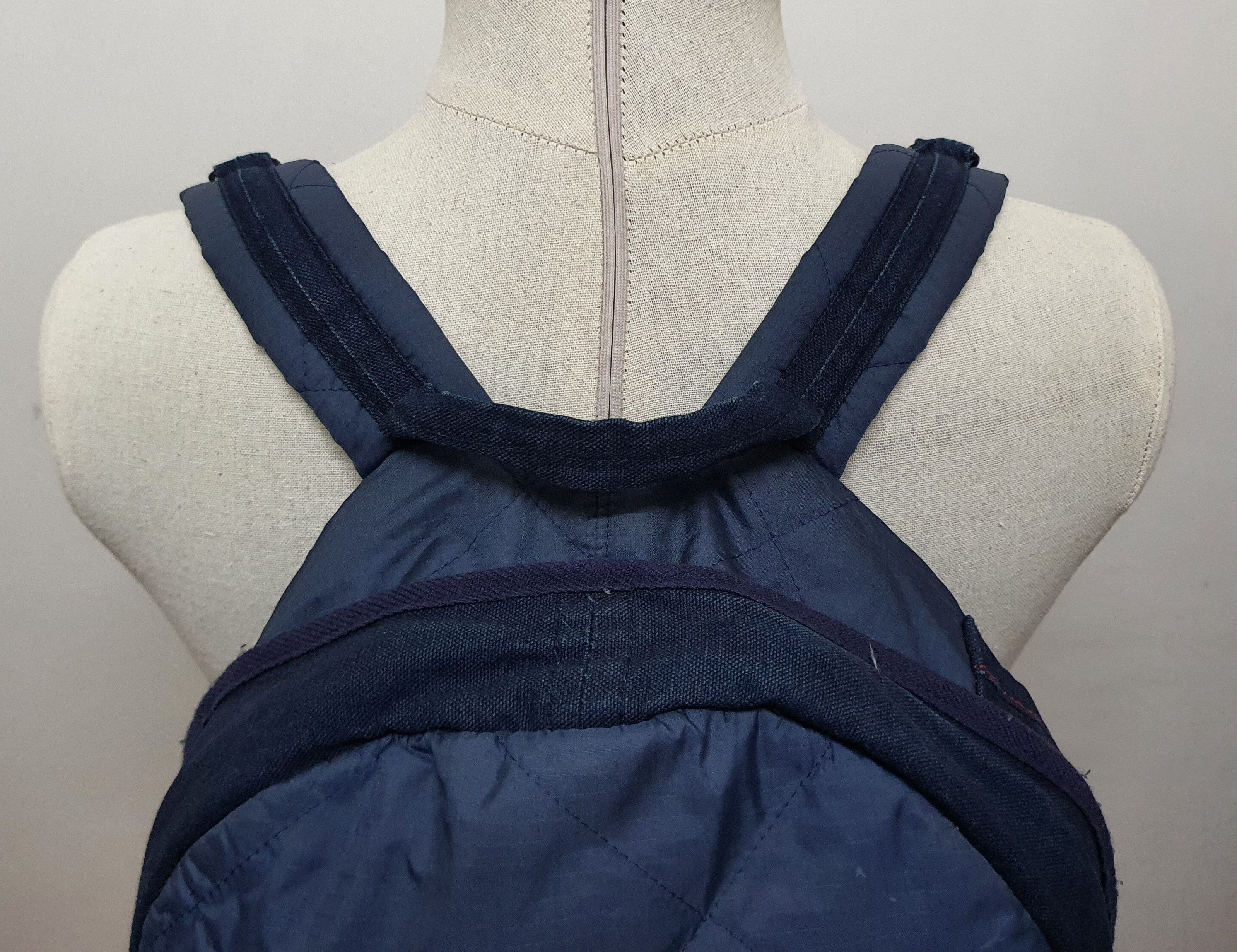 45rpm × Japanese Brand 45rpm Japanese Brand Denim Indigo Dye Backpack. Size ONE SIZE - 7 Thumbnail
