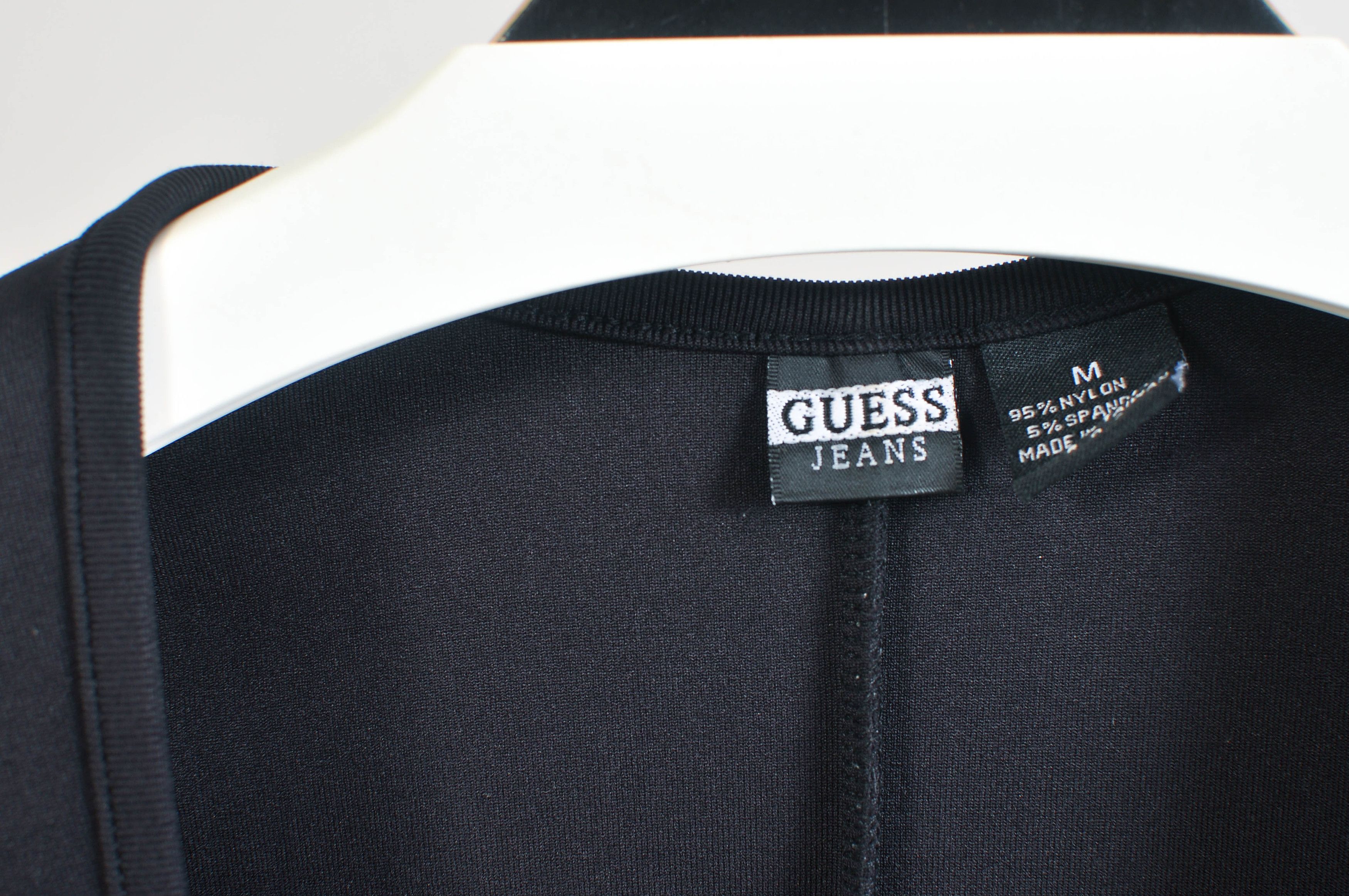 Guess Vintage 00s Guess midi dress in black Size M / US 6-8 / IT 42-44 - 3 Thumbnail