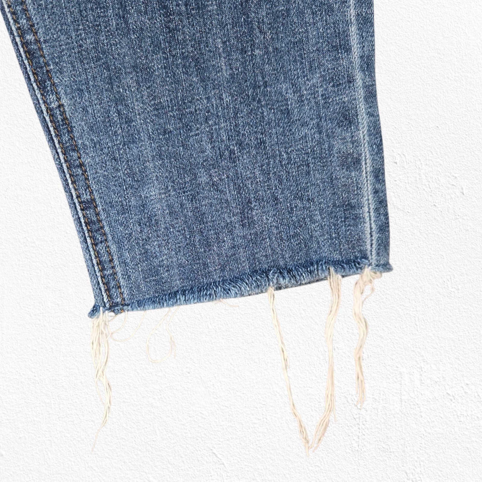 Other Distressed Boyfriend Ankle Straight Jeans Size 27 Size 27" / US 4 / IT 40 - 6 Thumbnail
