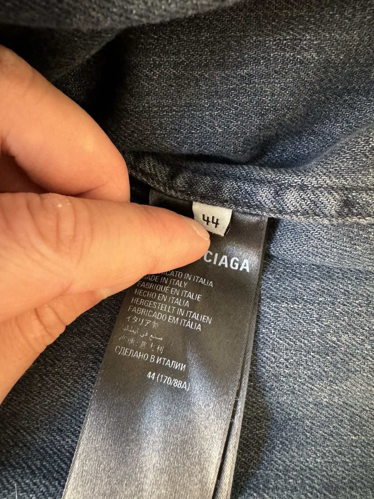 Balenciaga Grail Oversized Denim Puffer Size US S / EU 44-46 / 1 - 6 Thumbnail