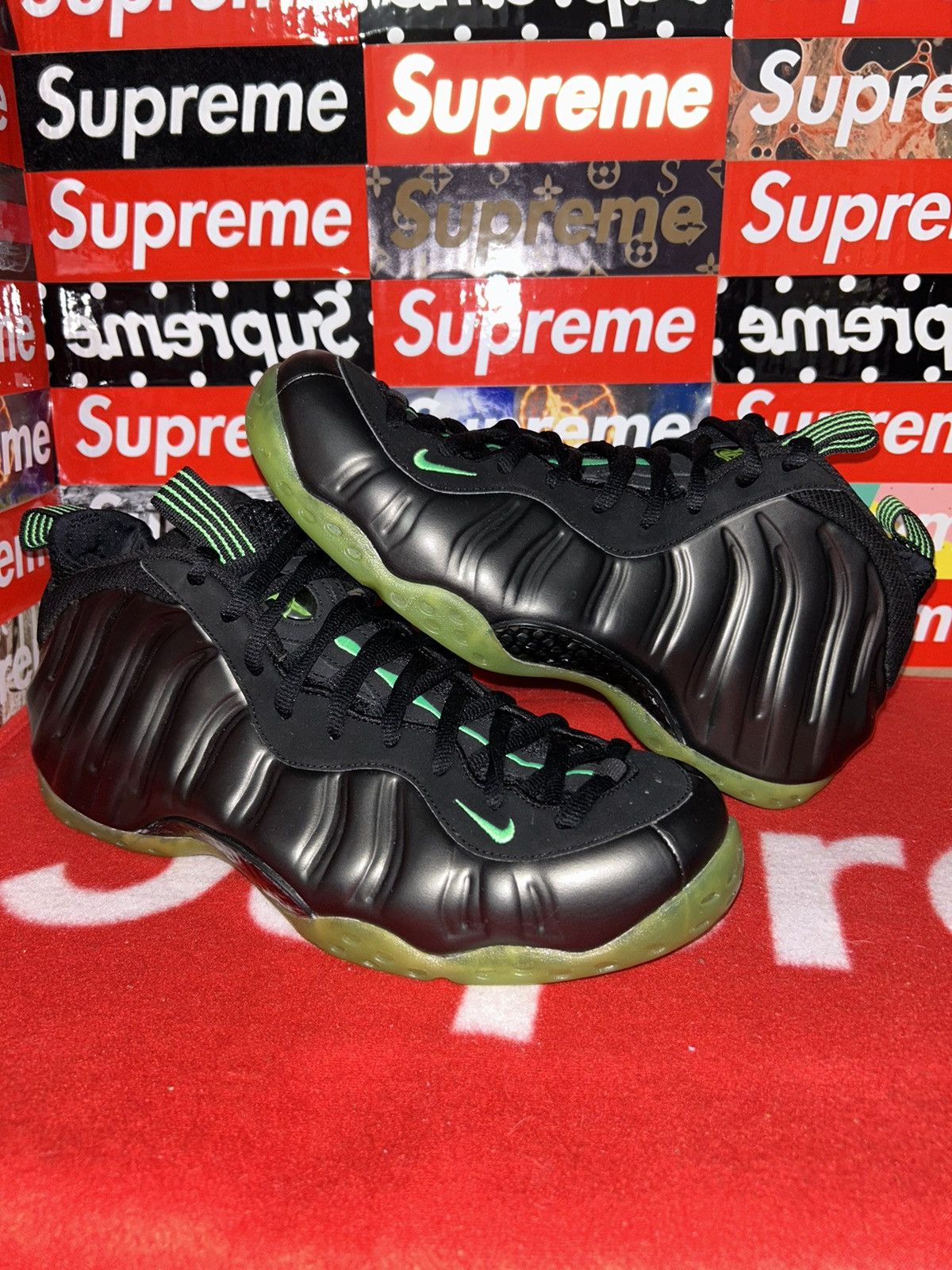 Nike Nike Air Foamposite One Green Goblin (HOH) 314996-030 NEW Size US 12 / EU 45 - 1 Thumbnail