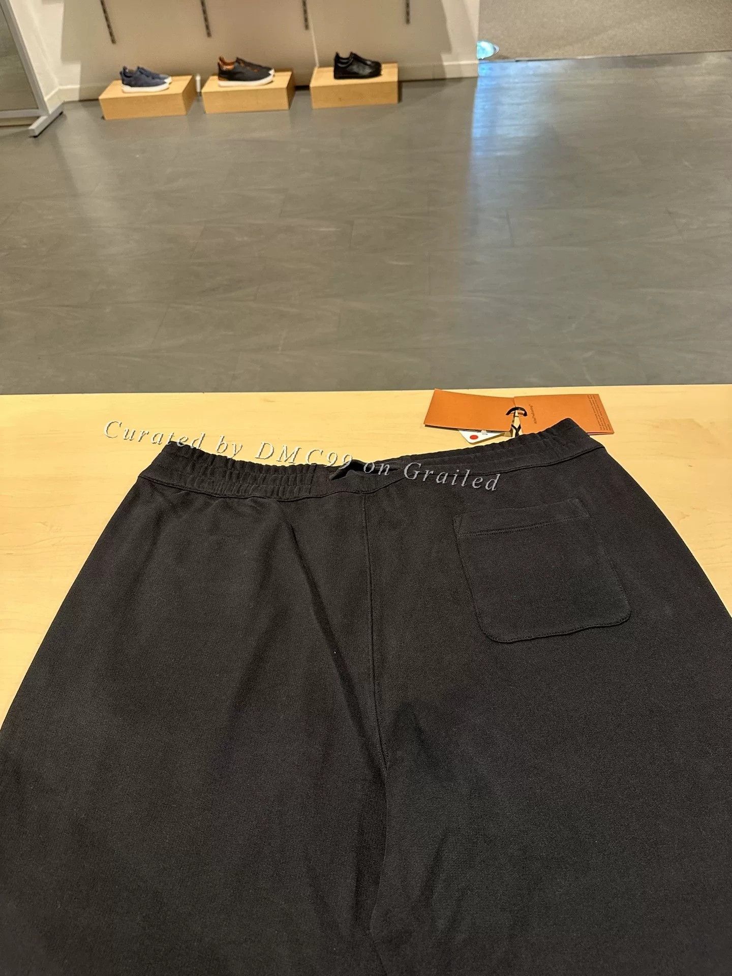 Ermenegildo Zegna Zegna Men's Black Winter Sweatpants Size US 36 / EU 52 - 5 Thumbnail