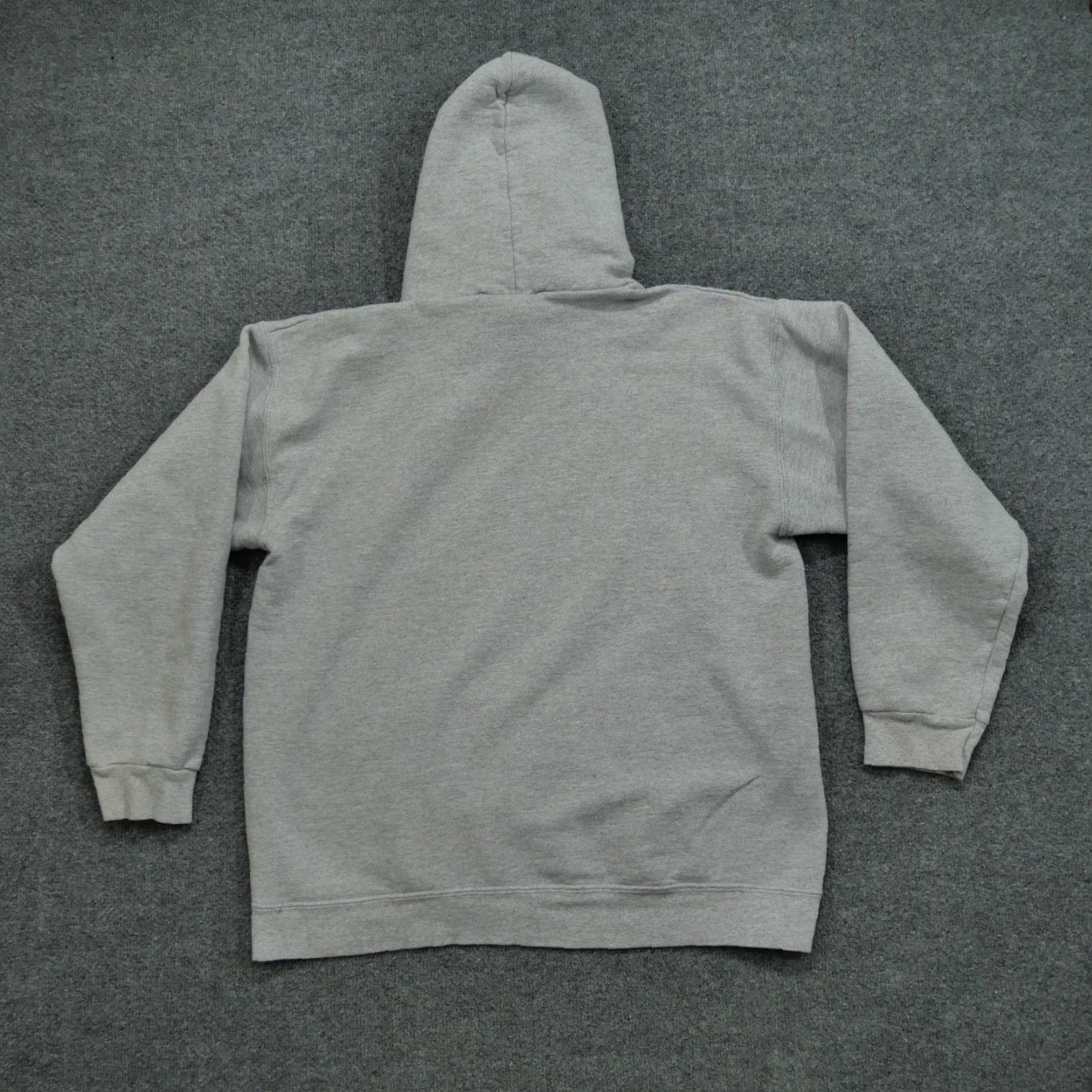 Hanes VINTAGE Hanes Hoodie Men Pullover M Medium Grey Hooded Sweatshirt - Logo, Fleece, Cotton/Polyester, Long Sleeve, Regular Fit, Vintage, 90s/Y2K Mens Size US M / EU 48-50 / 2 - 7 Thumbnail