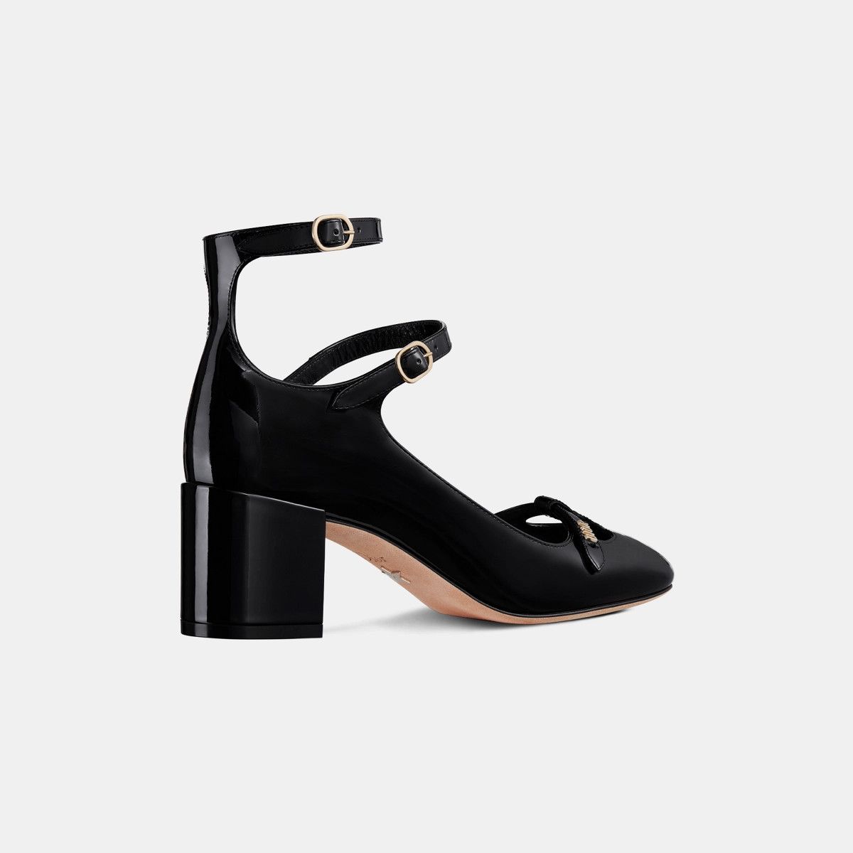 Dior o1w1db11024 Aime Dior Pump in Black Size US 5 / IT 35 - 3 Thumbnail